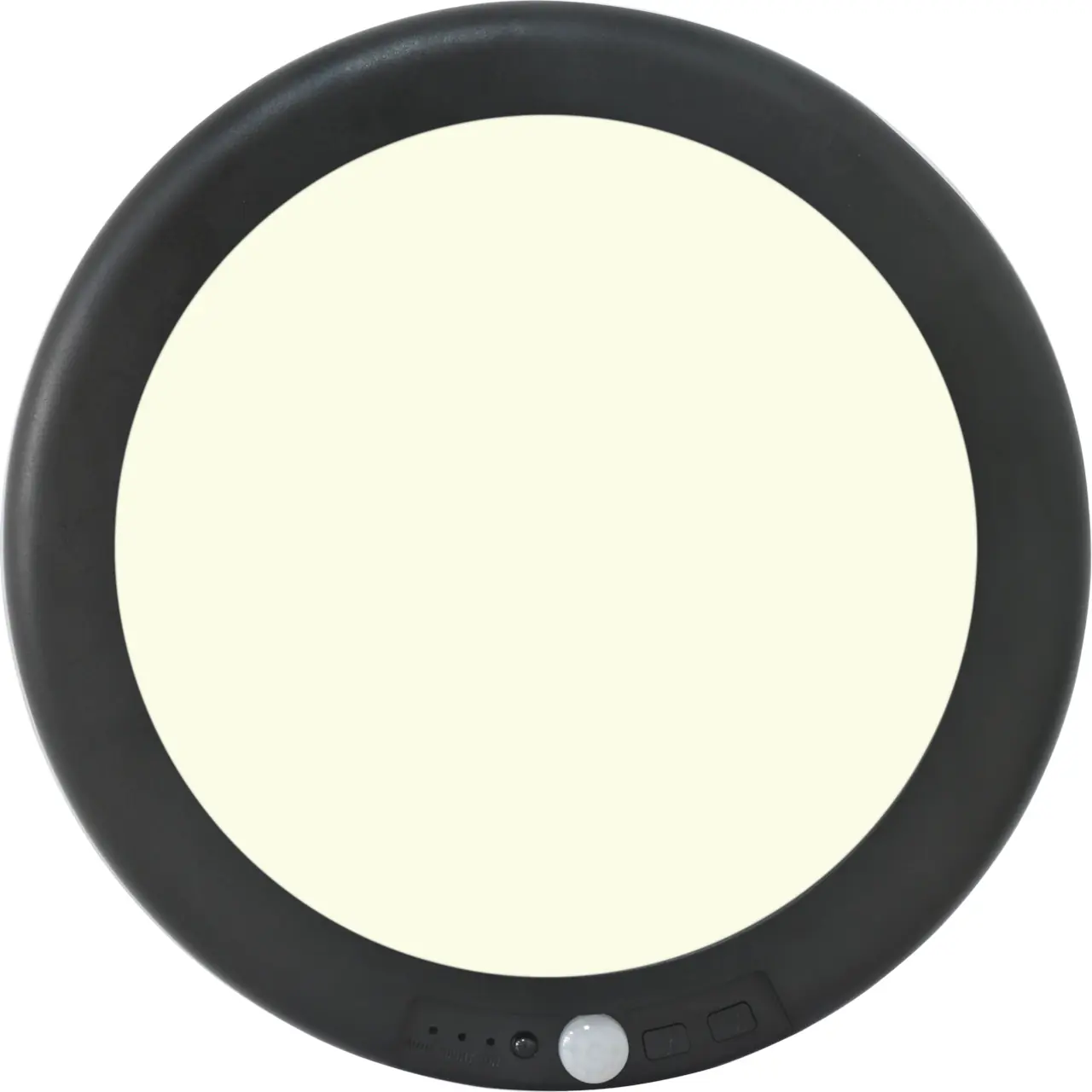 REV LED-Akku-Wandleuchte mit Sensor schwarz dimmbar