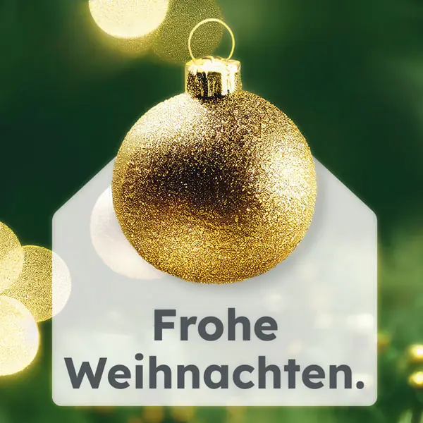 Gutschein zum Ausdrucken - Motiv: Weihnachten