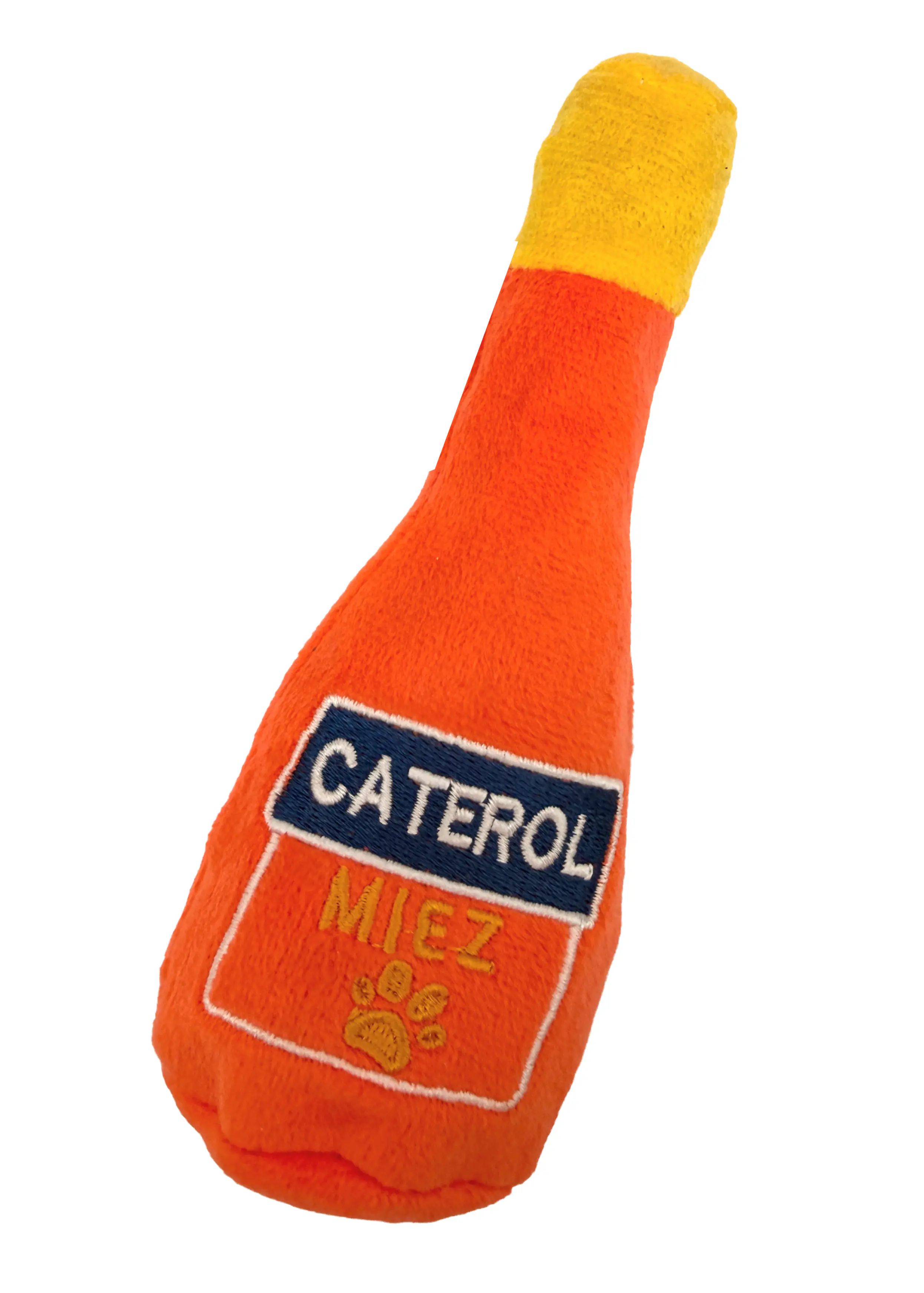 Aumüller Katzenspielzeug Caterol Miez 14 x 5,5 cm orange/rot 
