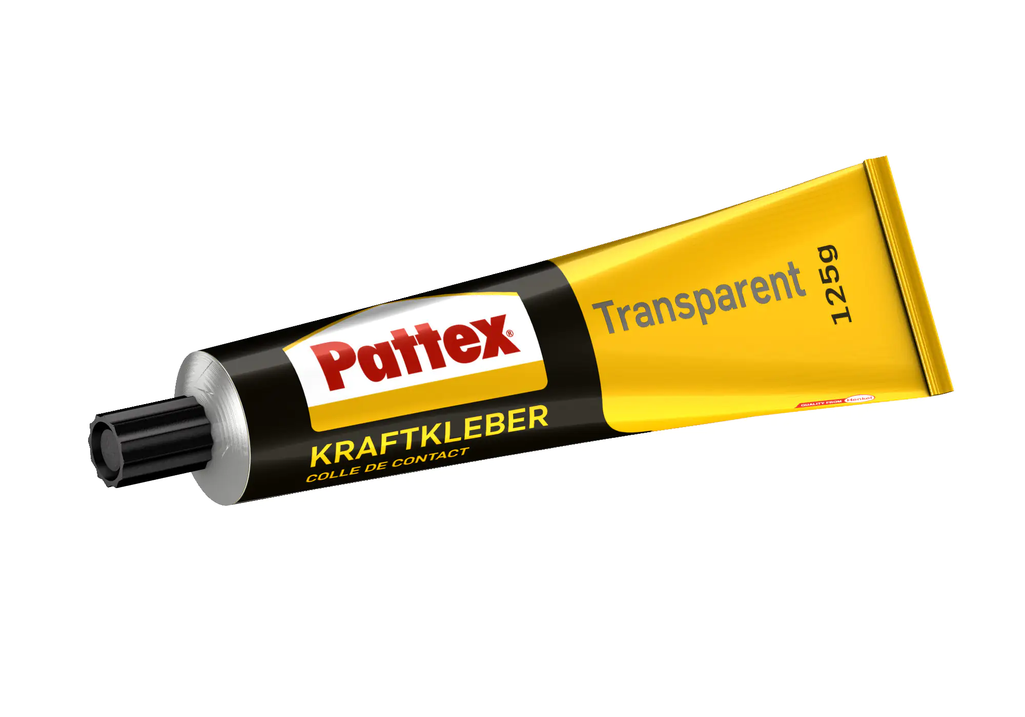 Pattex Kraftkleber Transparent 125 g Tube, transparent