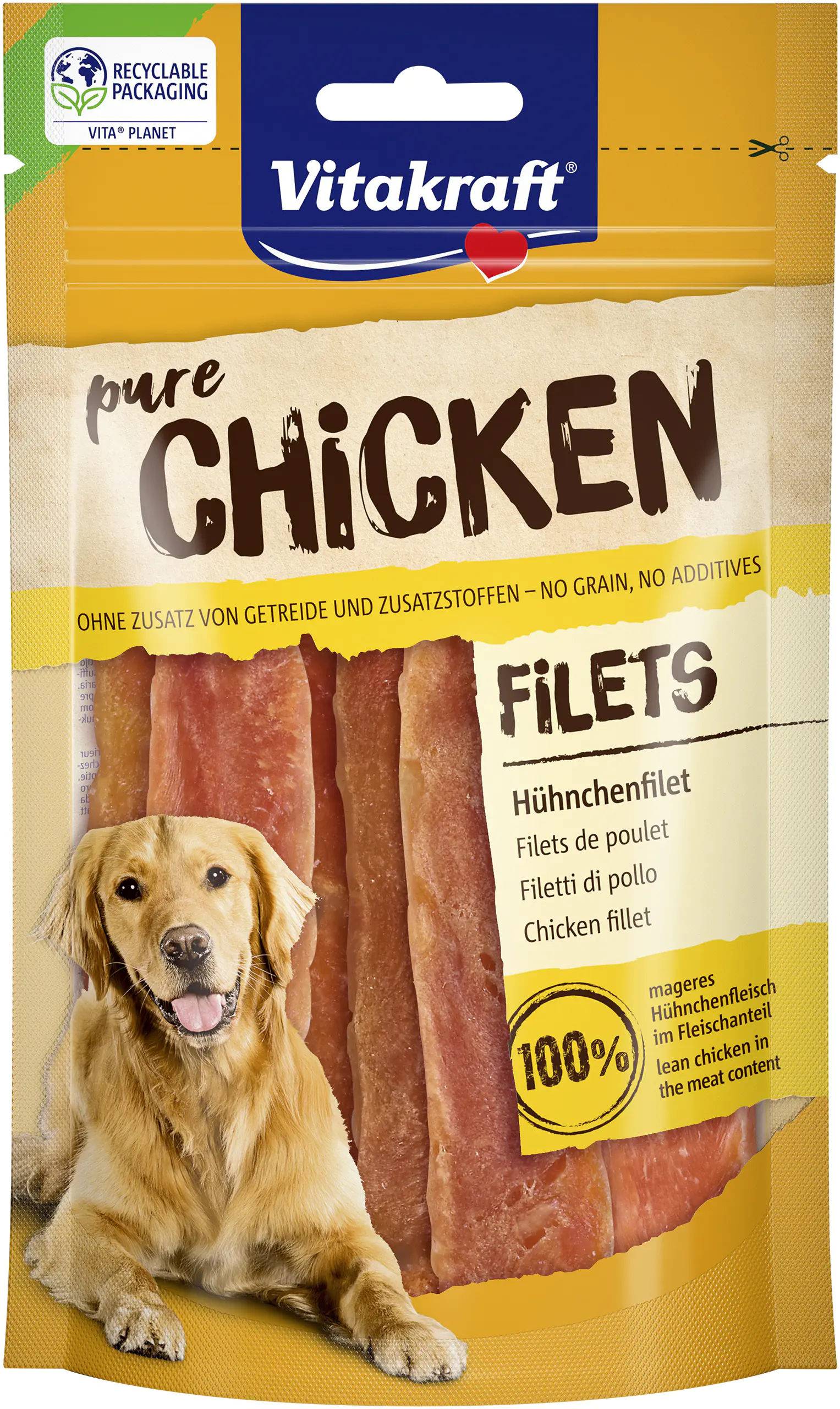 Vitakraft CHICKEN Hühnchenfilet 80 g Vitakraft CHICKEN Hühnchenfilet 80 g