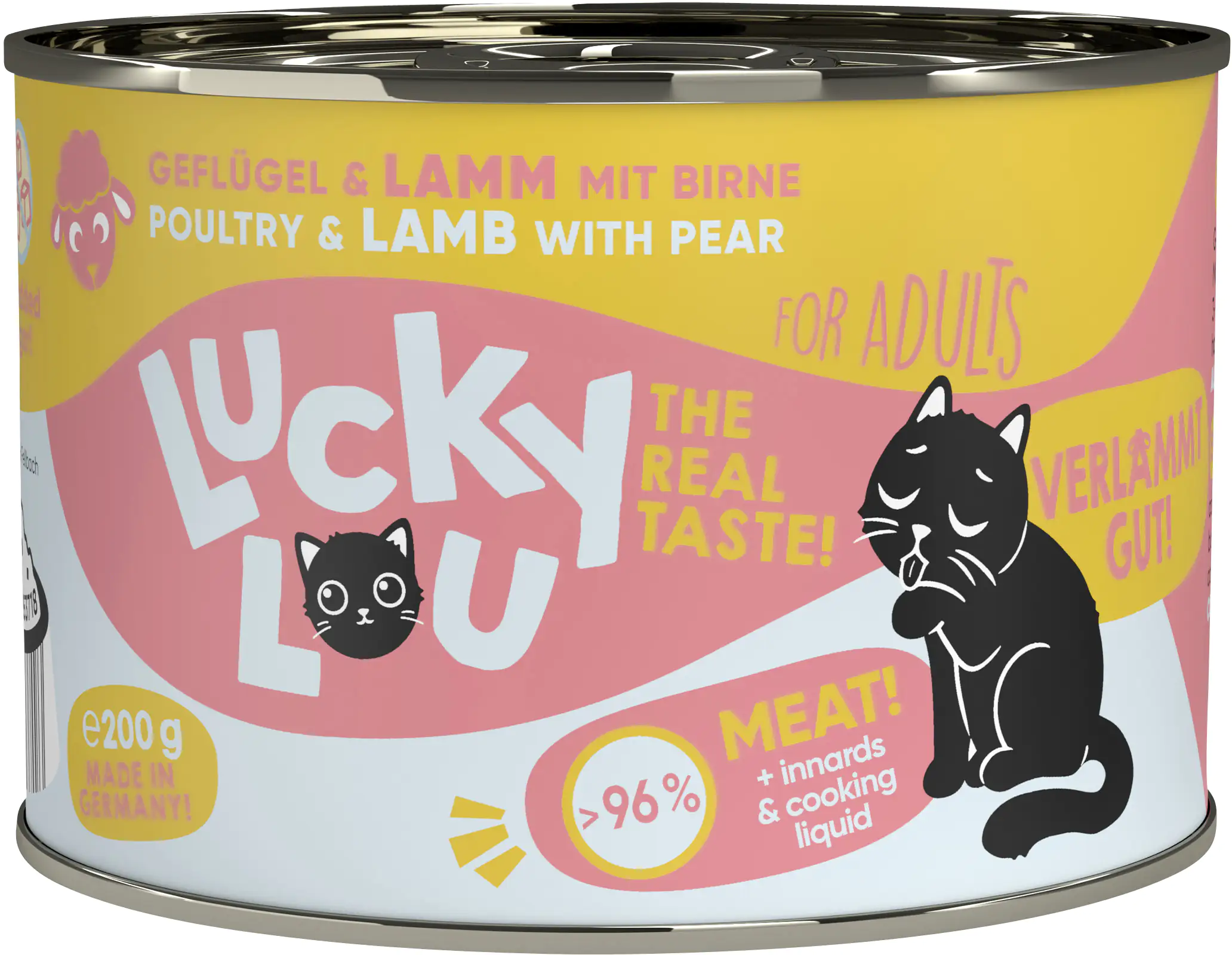 Lucky Lou Lifestage Adult Geflügel und Lamm 200g