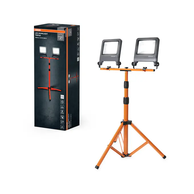 Osram LED Baustrahler Worklight 100 W kaltweiß dunkelgrau