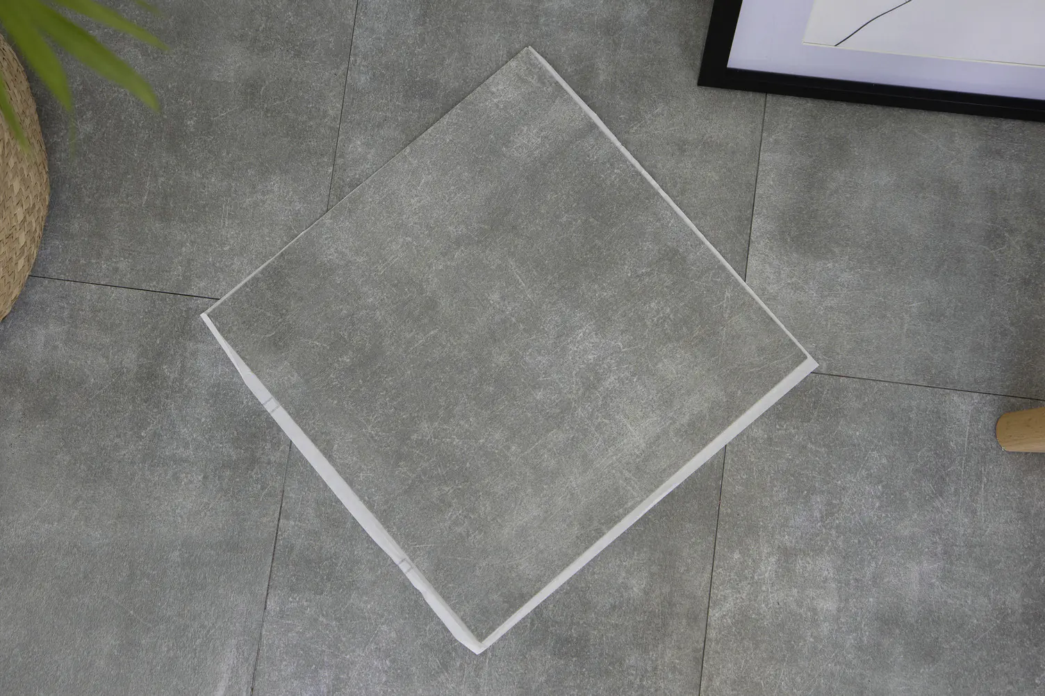 d-c-fix Bodenfliesen selbstklebend Solid Concrete im 11er Set 30,5 cm x 30,5 cm