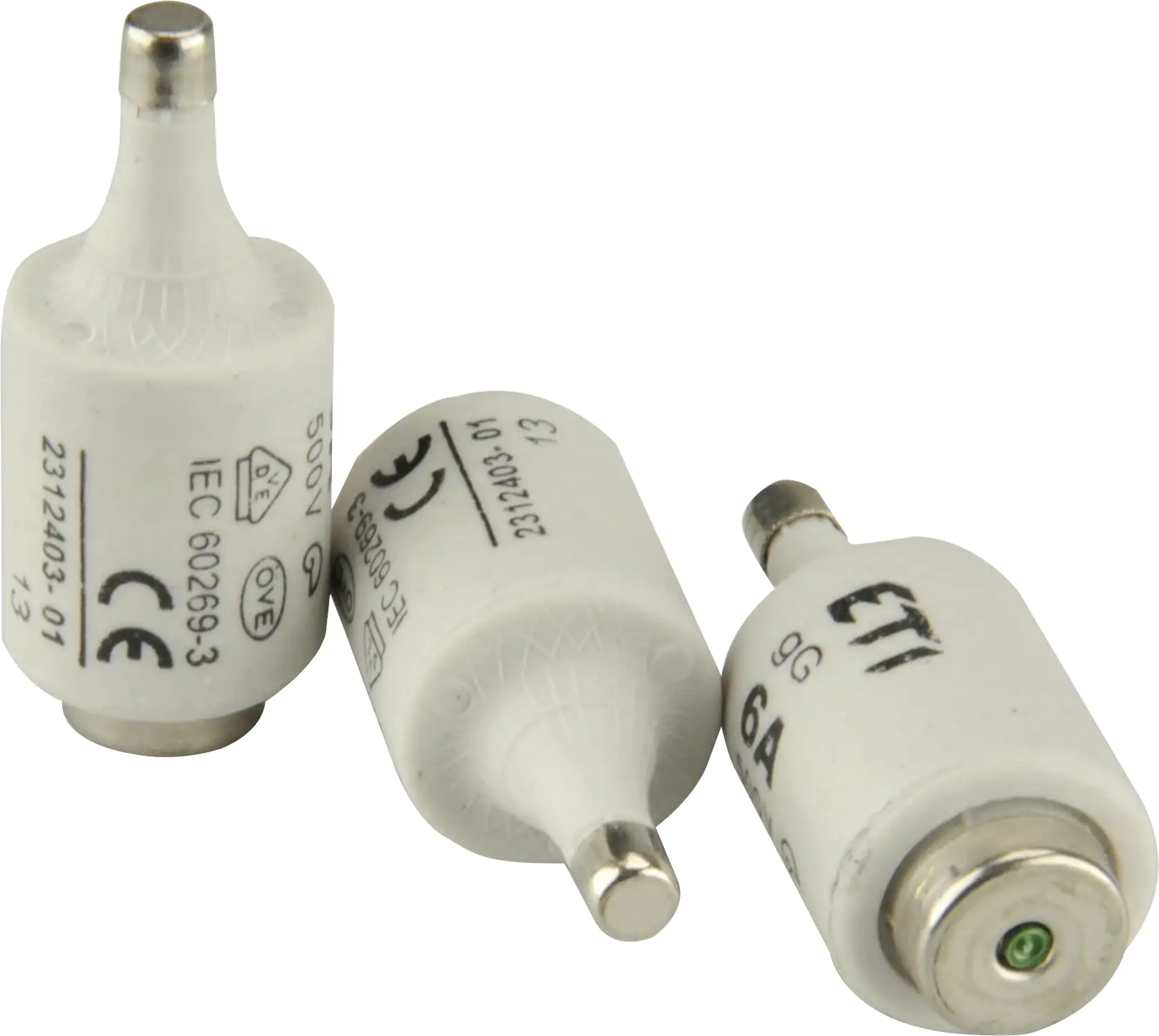 Diazed-Sicherungseinsätze E27, 6A, DII