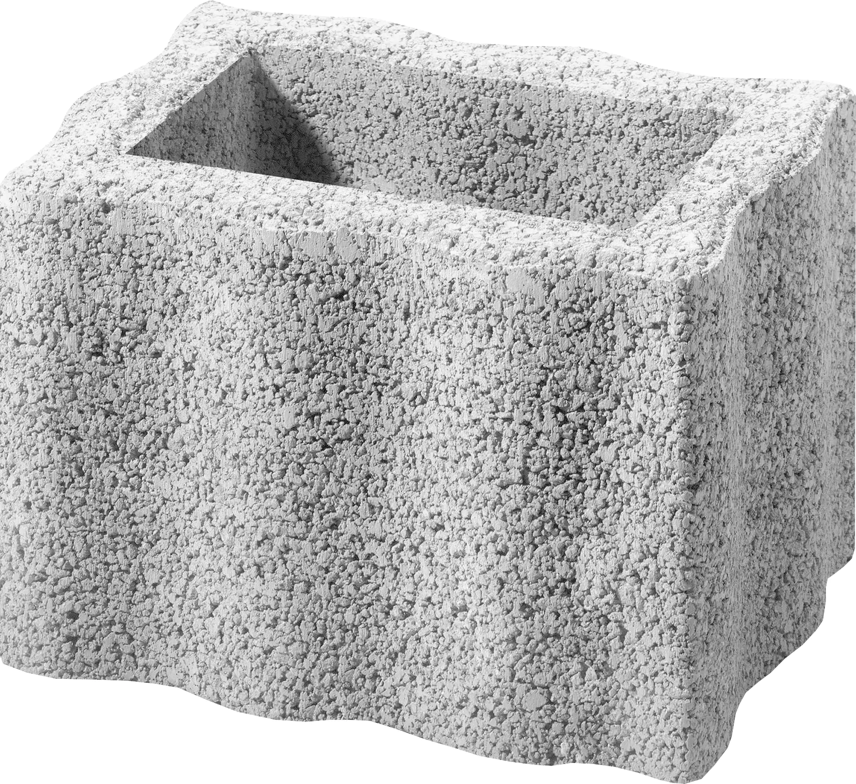 Kann Pflanzstein Wellino 30 x 20 x 20 cm grau Kann Pflanzstein Wellino 30 x 20 x 20 cm grau