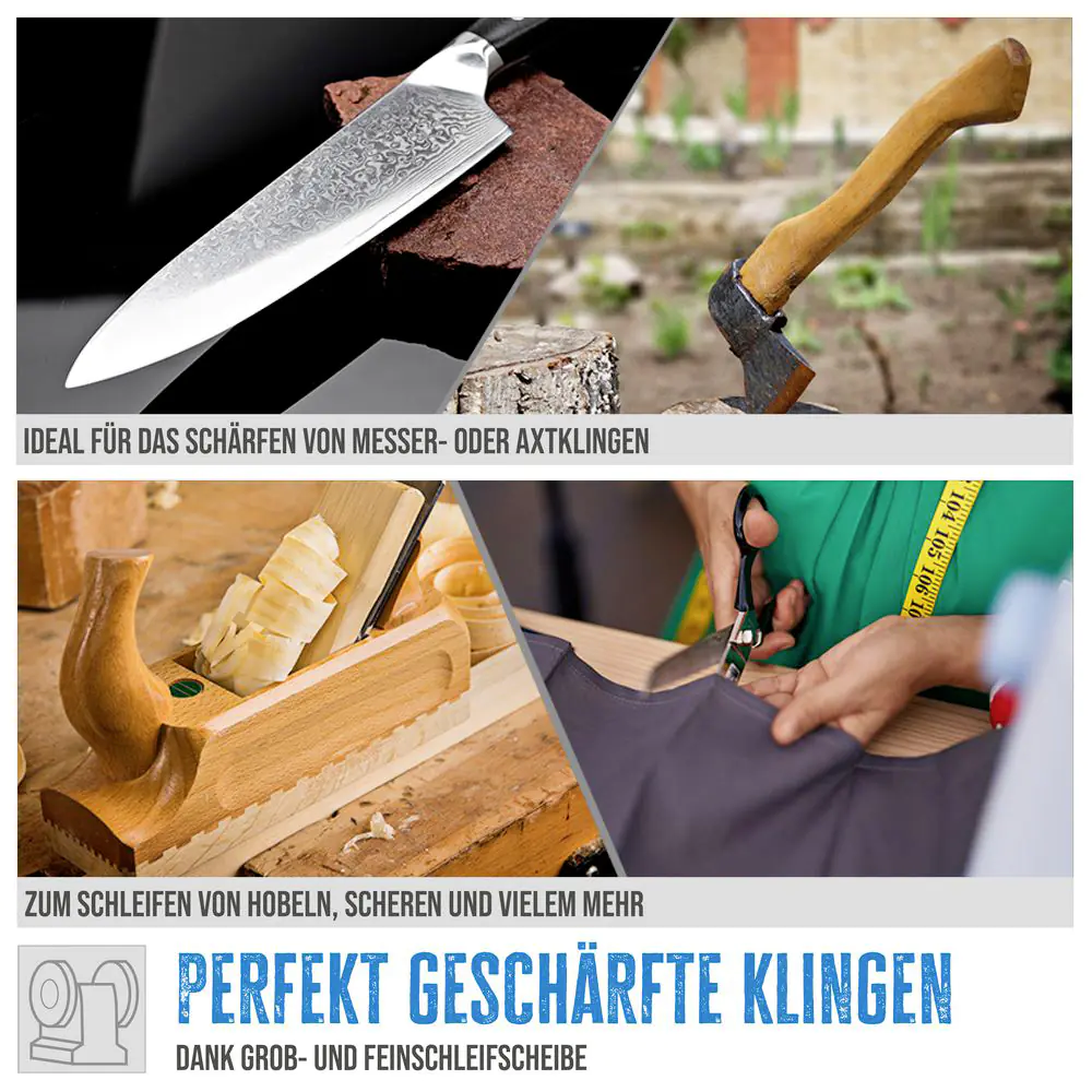 Güde Doppelschleifer GDS 150-15 230 V 250 W 2950 min-1 7,2 kg Güde Doppelschleifer GDS 150-15 230 V 250 W 2950 min-1 7,2 kg