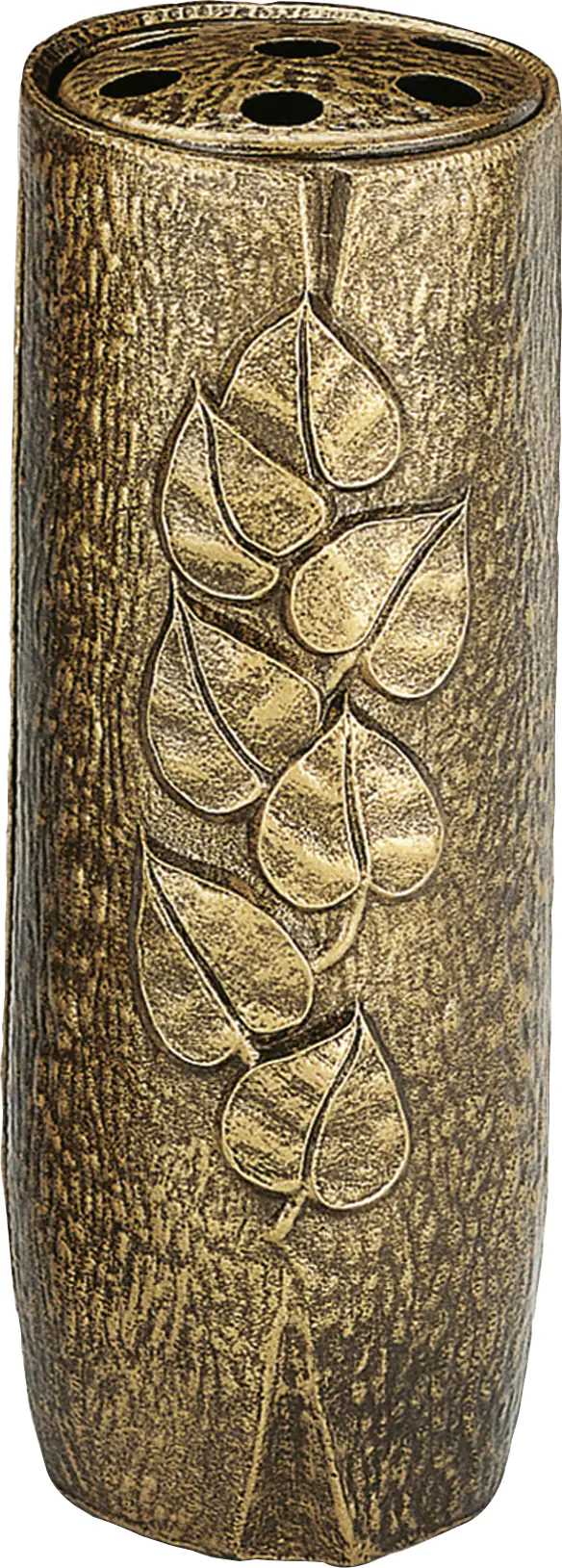 Grabvase 28 cm bronze