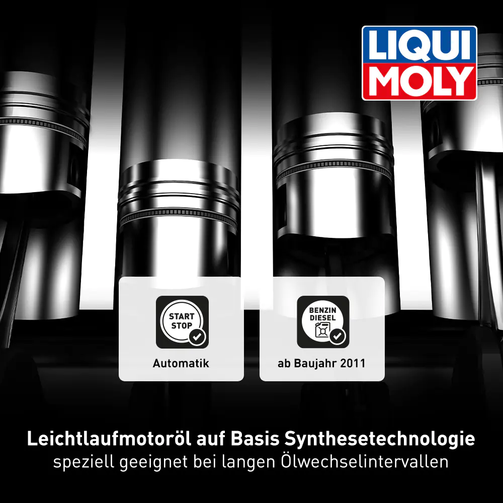Liqui Moly Motoröl Leichtlauföl Special Tec F 5W-30 5 L Liqui Moly Motoröl Leichtlauföl Special Tec F 5W-30 5 L