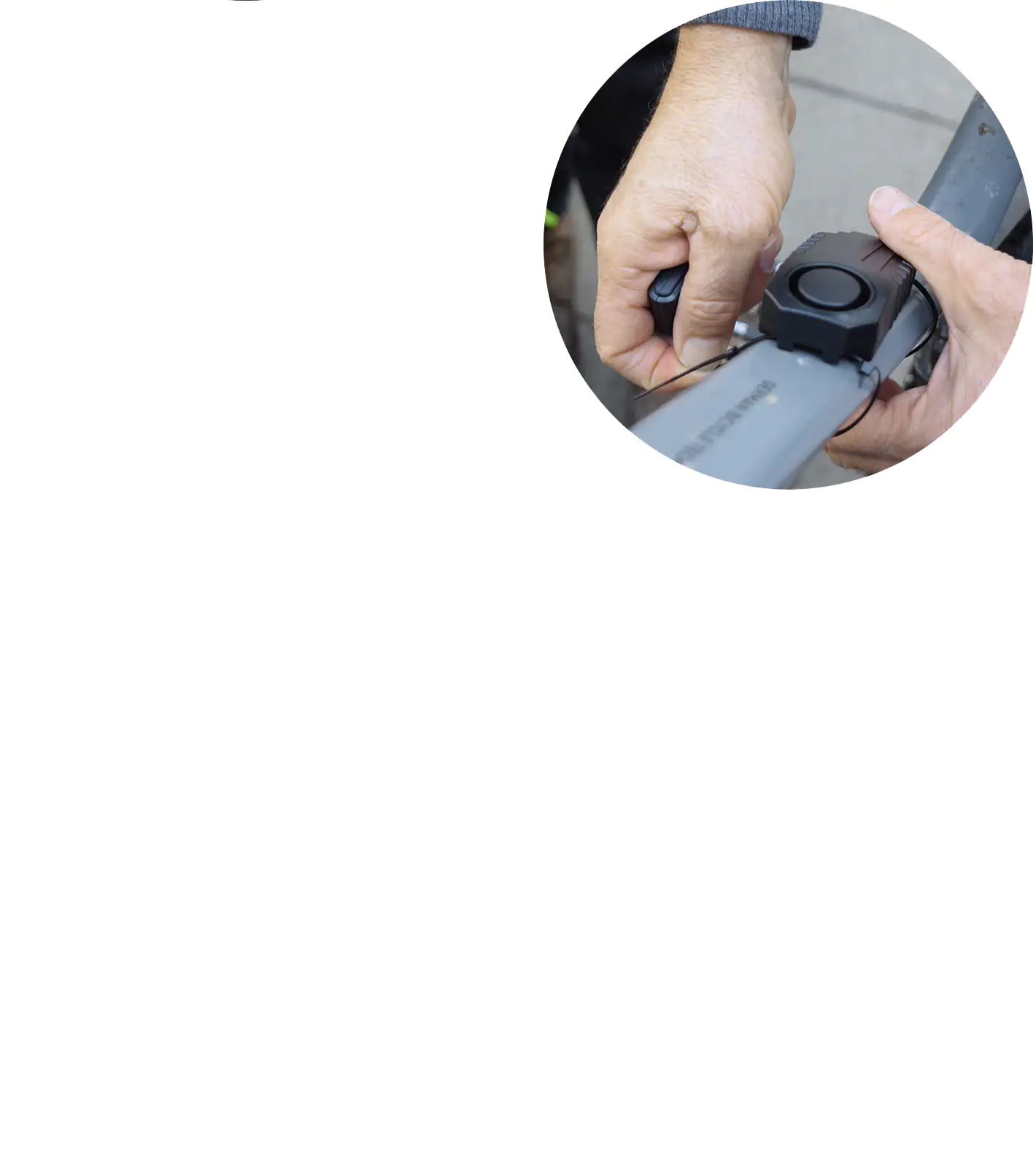 4022123990019_01 OKCars Diebstahl-Warnanlage Fahrradalarm inkl. Fernbedienung