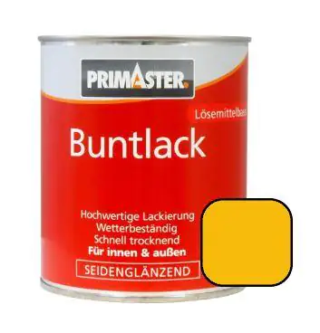 Primaster Buntlack RAL 1003 750 ml signalgelb seidenglänzend