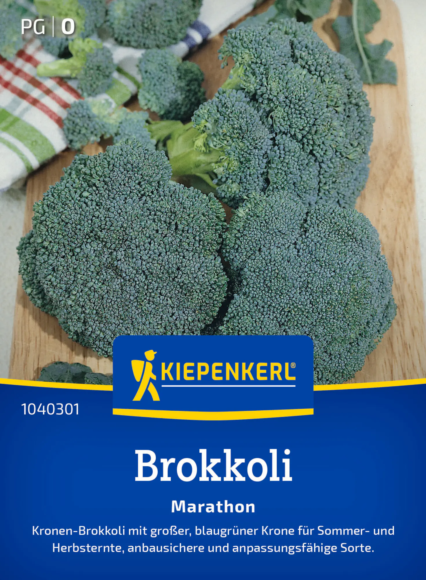 Kiepenkerl Saatgut Brokkoli Marathon F1 für ca. 50 Pflanzen