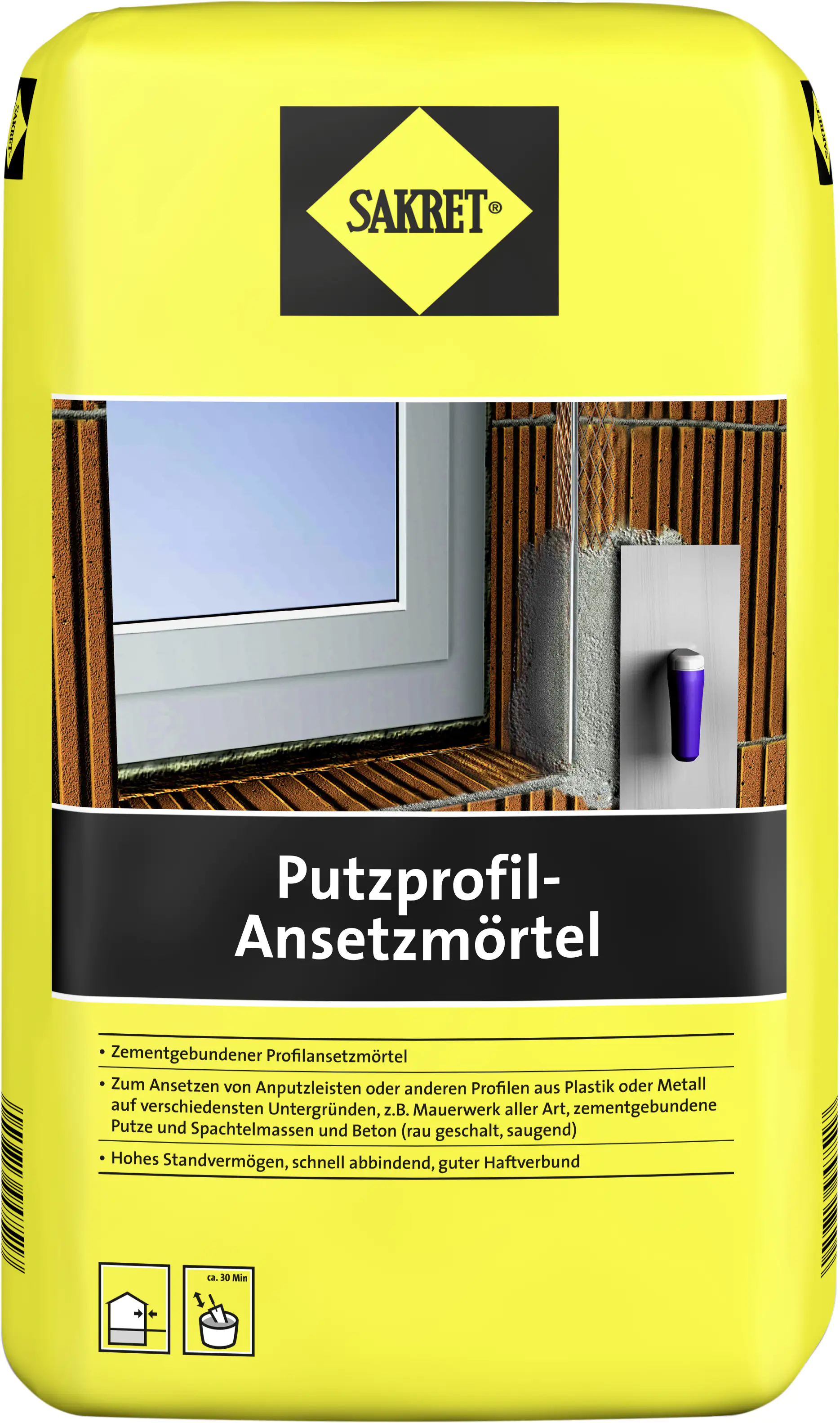 SAKRET Putzprofil-Ansetzmörtel 10 kg Sack