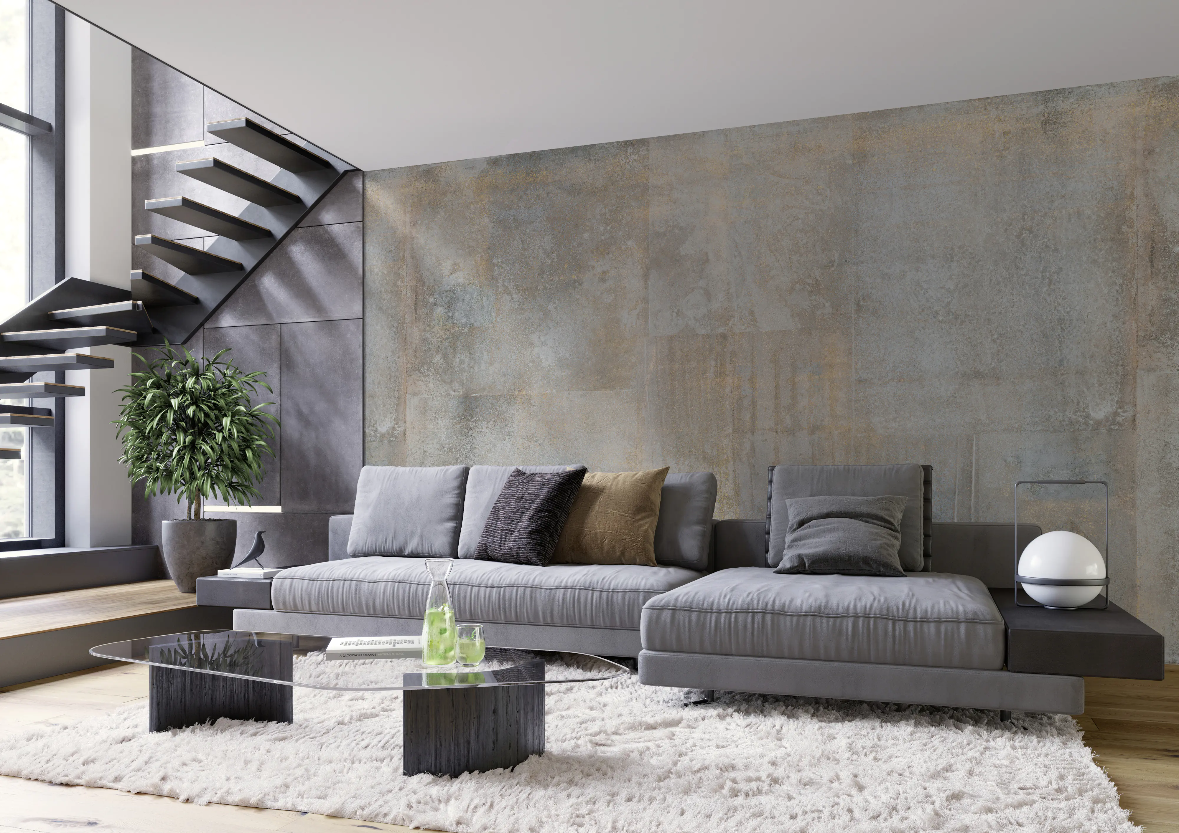 Rasch Vlies Fototapete 364194 Rot-Rotbraun Muster & Motive 3 m x 4,24 m