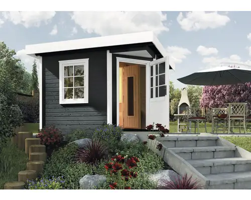 weka Saunahaus SALO Gr. 1 Sparset 7,5 kw OS anthrazit weka Saunahaus SALO Gr. 1 Sparset 7,5 kw OS anthrazit