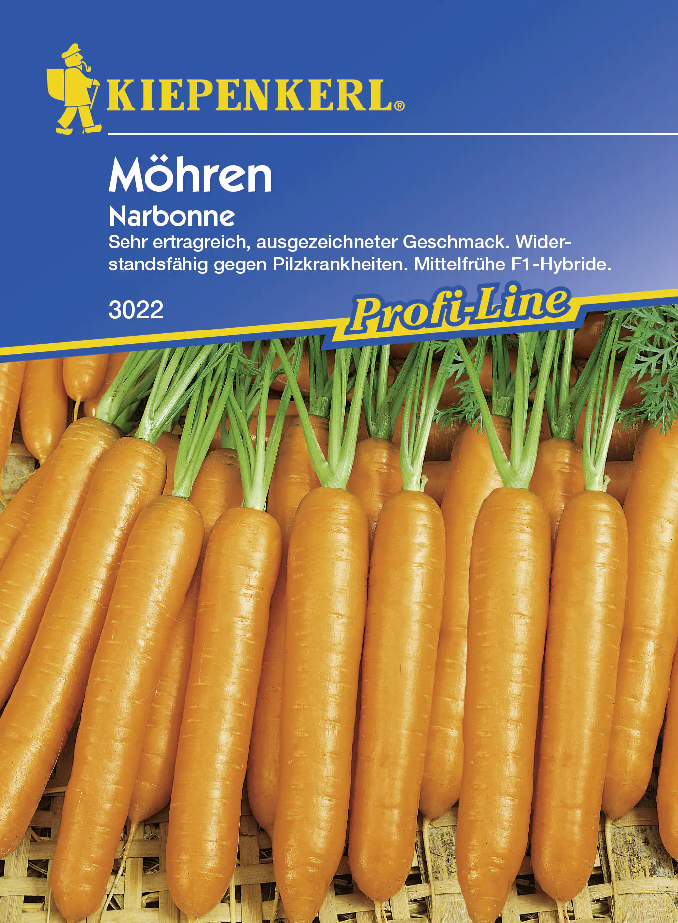 Kiepenkerl Möhre Narbonne Daucus carota ssp. sativus Inhalt: ca. 8-10 lfd. Meter