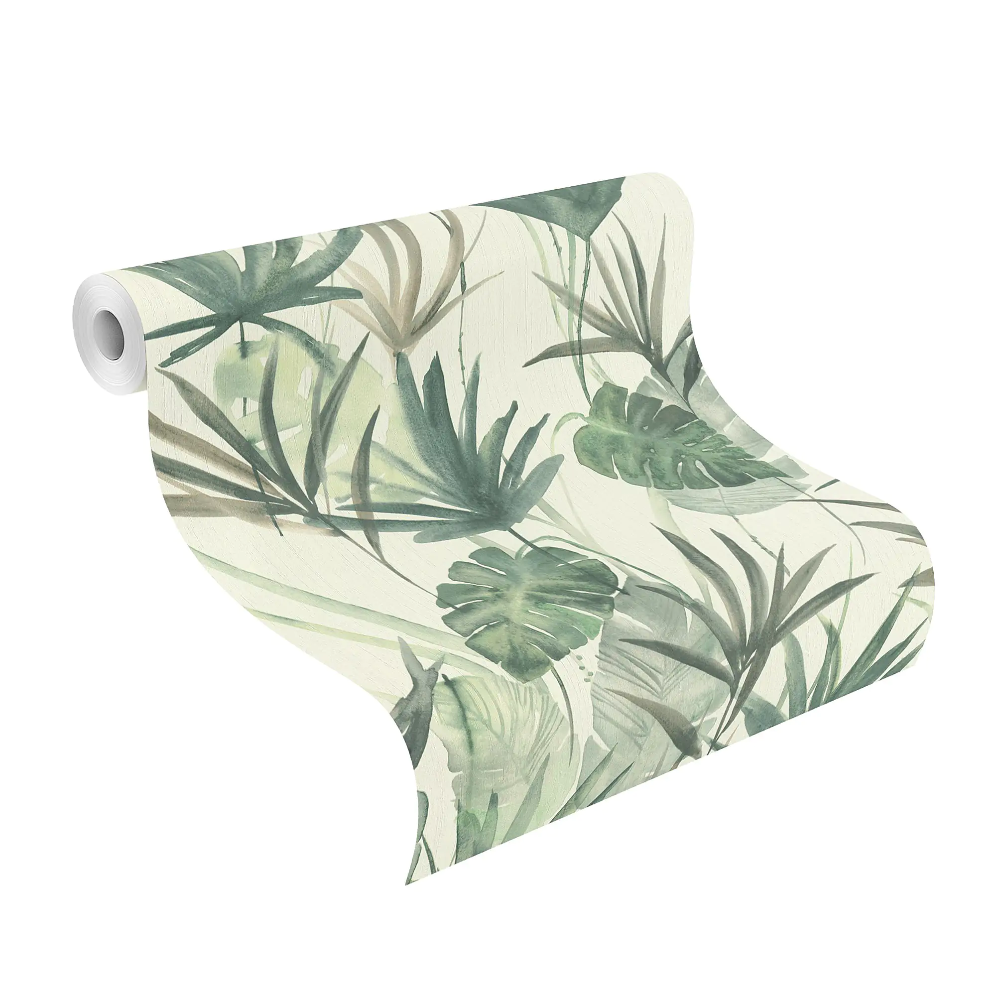 4000441536409_1 Rasch Vliestapete 536409 BARBARA home Collection II floral grün 10,05 x 0,53 m