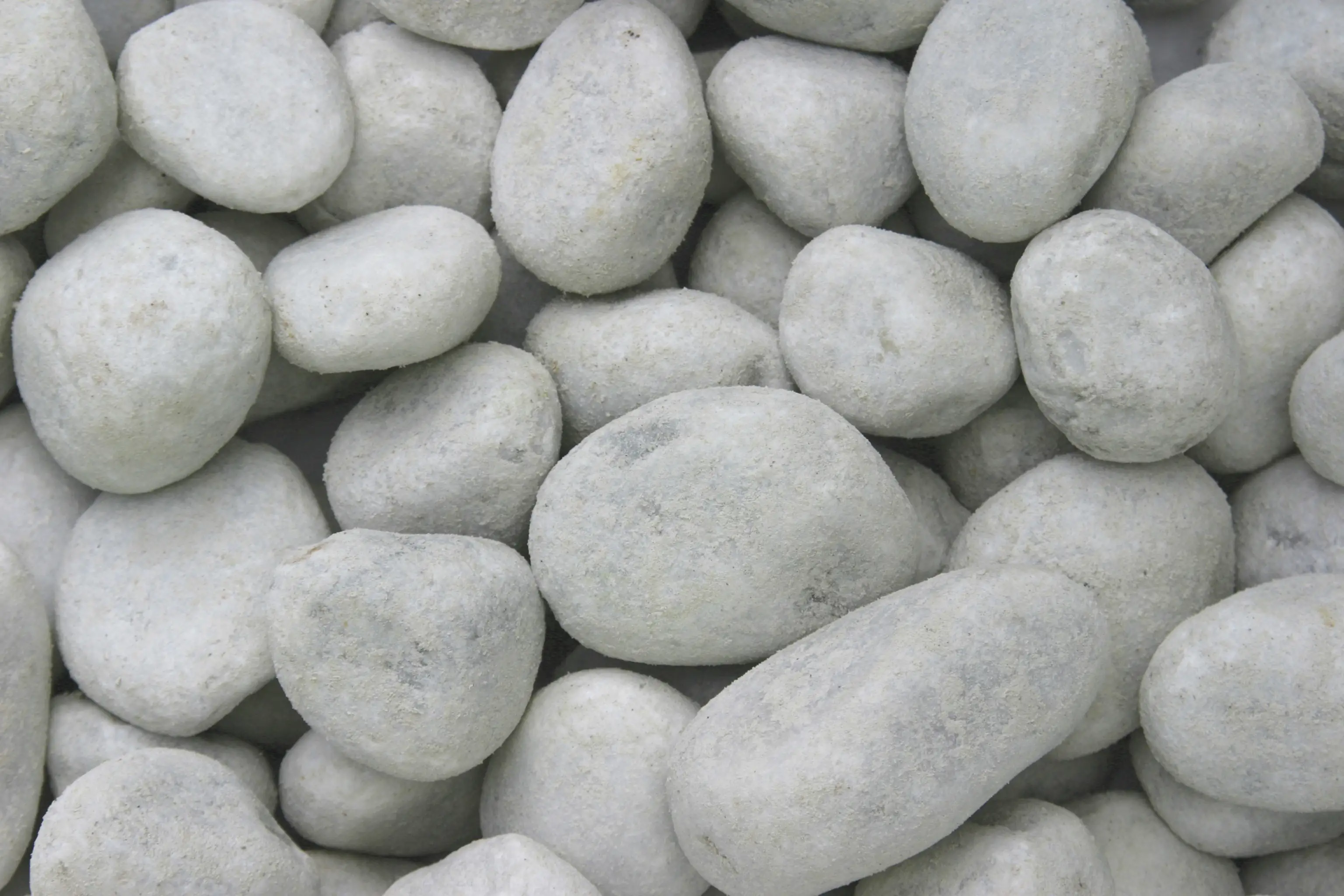 Kies Bianco Carrara 40 - 60 mm weiß 25 kg