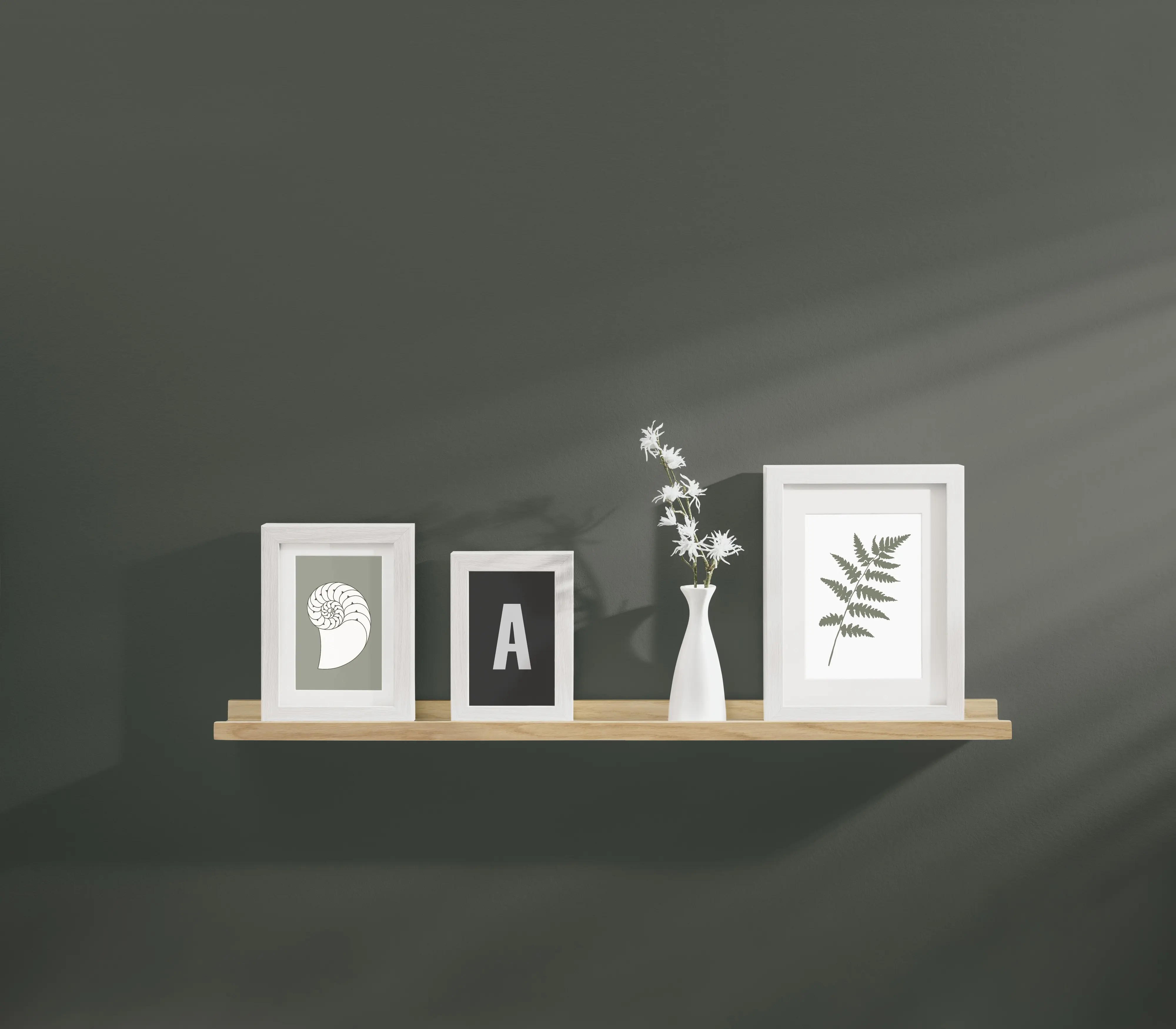 Dolle Bilderleiste Border 80 x 9 cm Eiche furniert