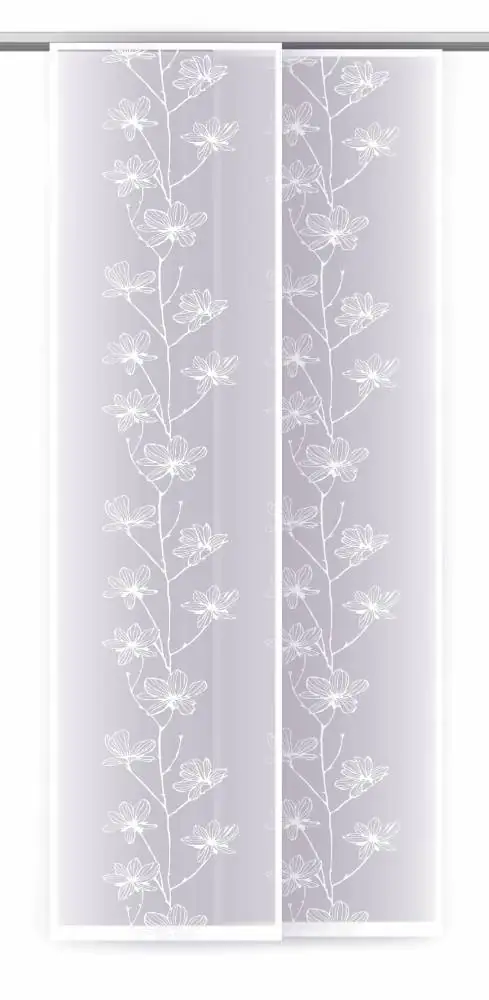 Neusser Collection Flächenvorhang weiß, 245 x 60 cm