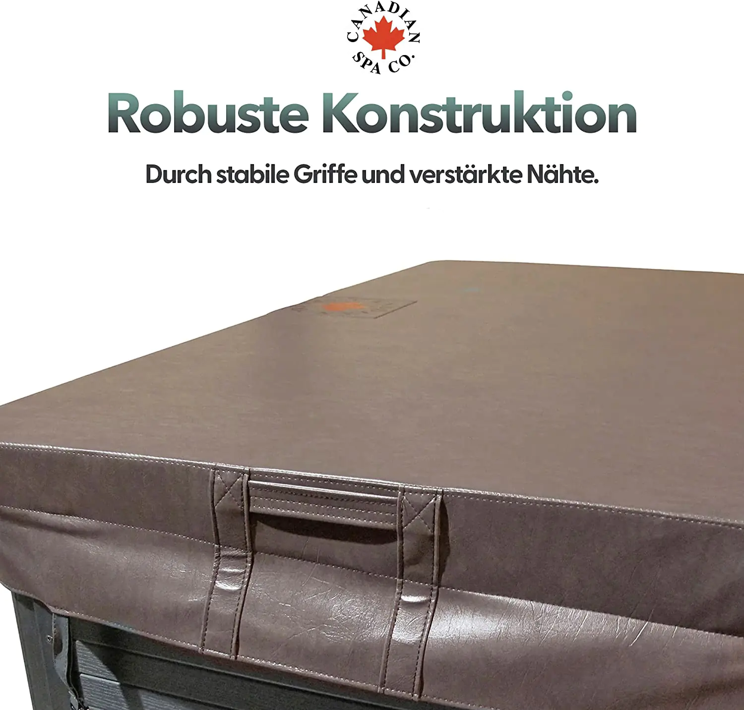 Canadian Spa Deluxe Whirlpool Isolierabdeckung braun 228 x 228 cm universell passend Canadian Spa Deluxe Whirlpool Isolierabdeckung braun 228 x 228 cm universell passend