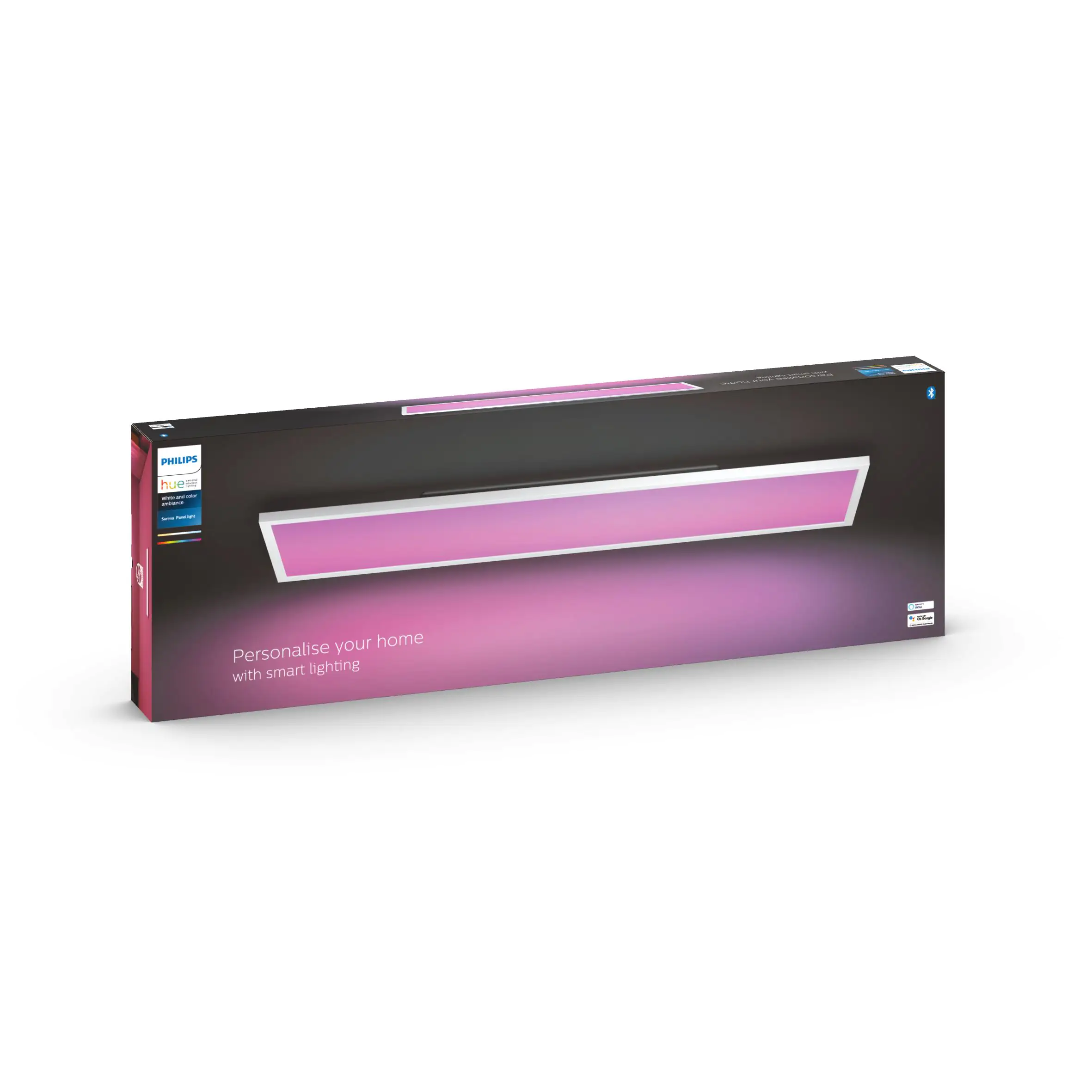 Philips Hue LED Panel White & Color Ambiance Surimu eckig weiß 120 x 30 cm