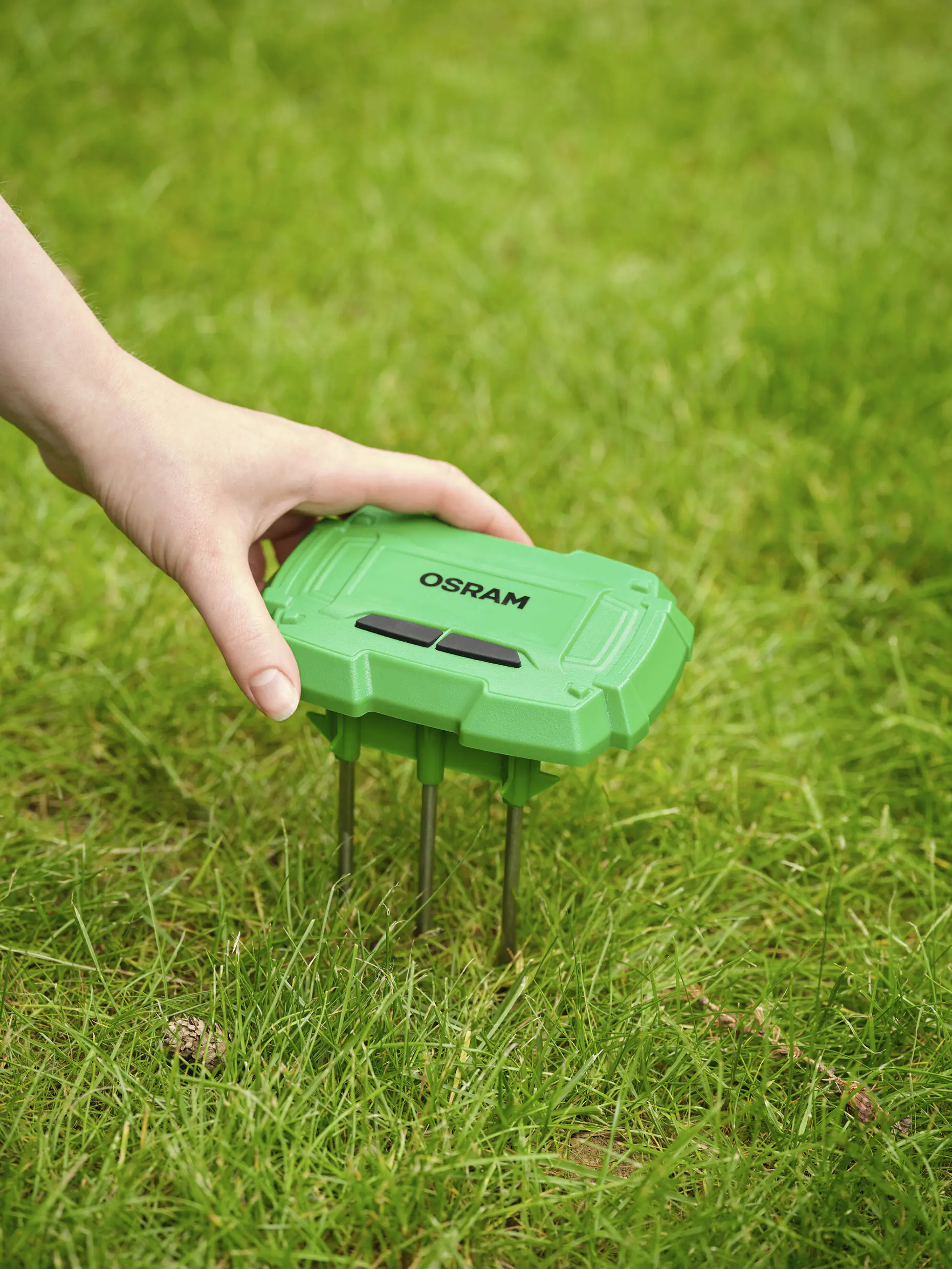 Ledvance Feuchtigkeitsensor Wifi grün für Außenbereich