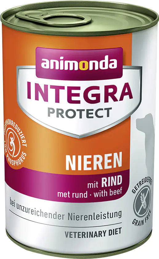Integra Protect Hundefutter Nieren Rind 400 g Integra Protect Hundefutter Nieren Rind 400 g