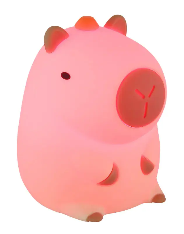 Globo Akku Tischleuchte Caybara 1,5W RGBW braun Kunststoff