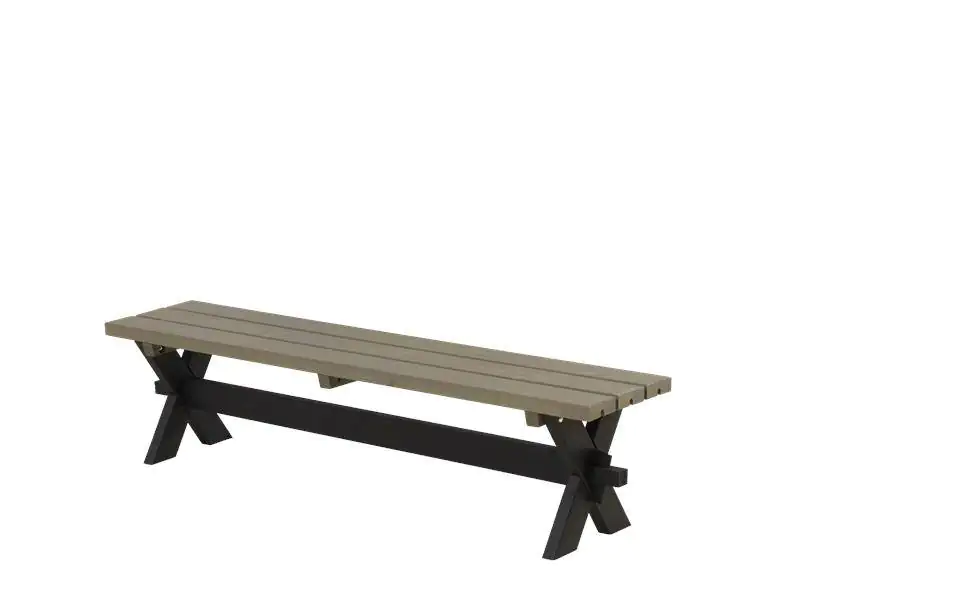 Plus Bank Nostalgie schwarz graubraun