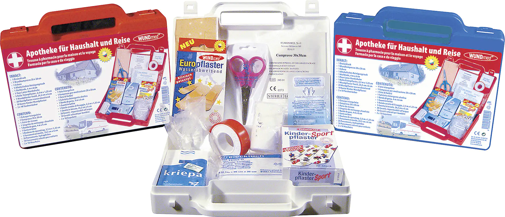 4260206620969_1008024 Wundmed Apotheke für Haushalt und Reise 40-teilig