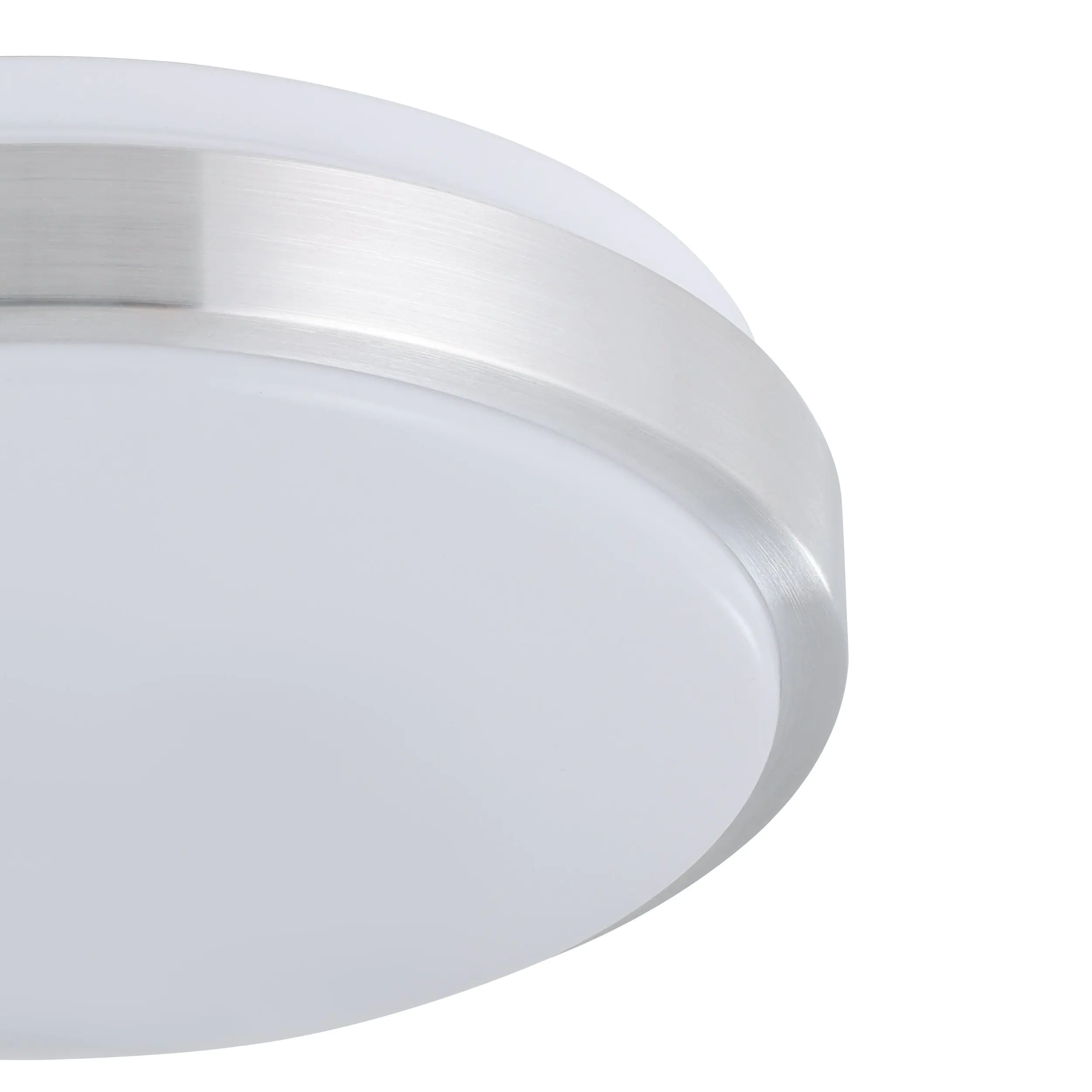 Eglo LED Deckenleuchte Competa 1 nickel-matt Ø 24,5 cm 22 W, warmweiß
