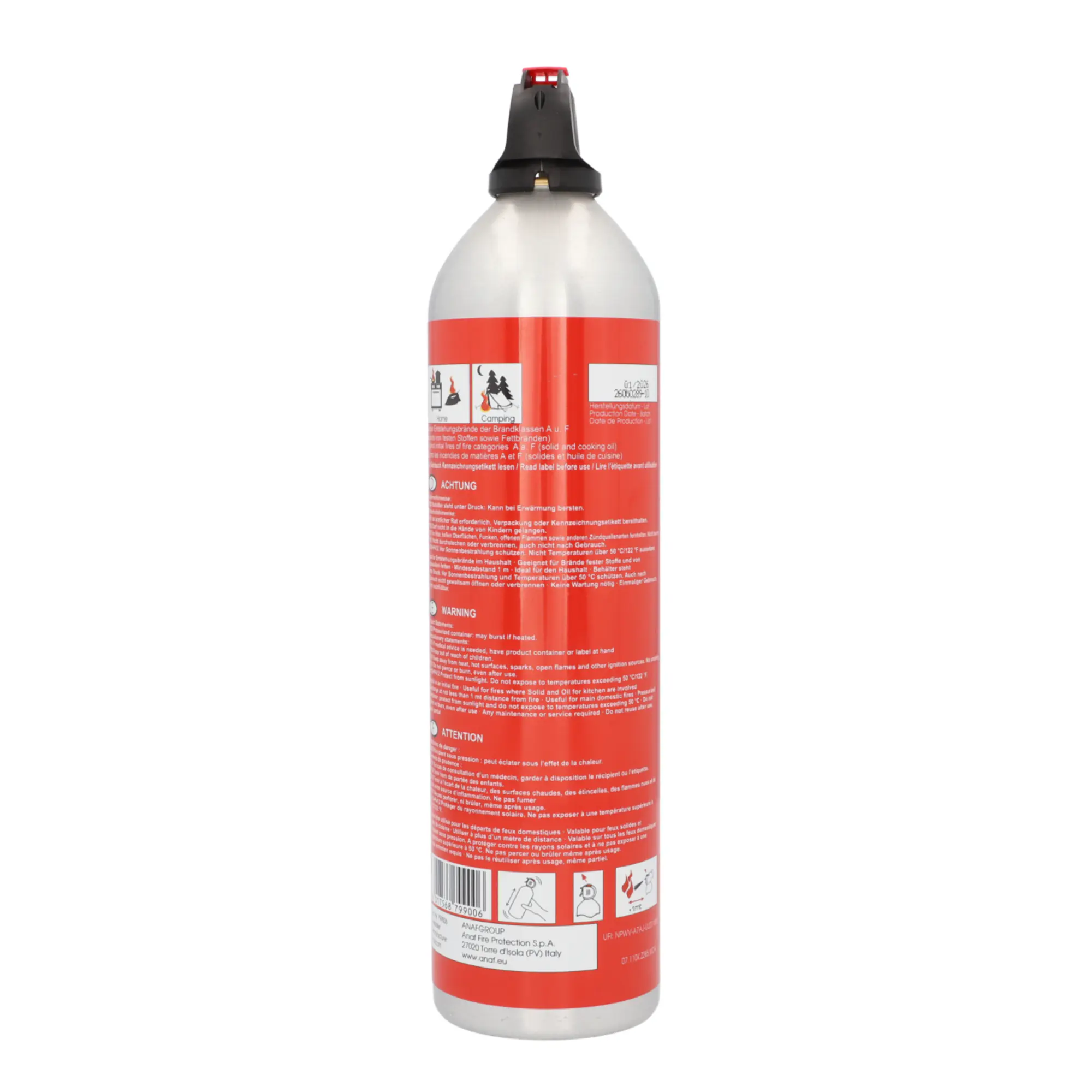 Feuerlöschspray 600 ml Fluor frei