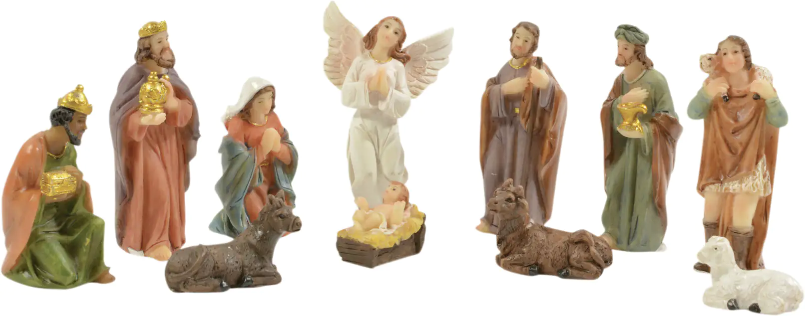Riffelmacher Krippenfiguren 11teilig 2,5-7 cm