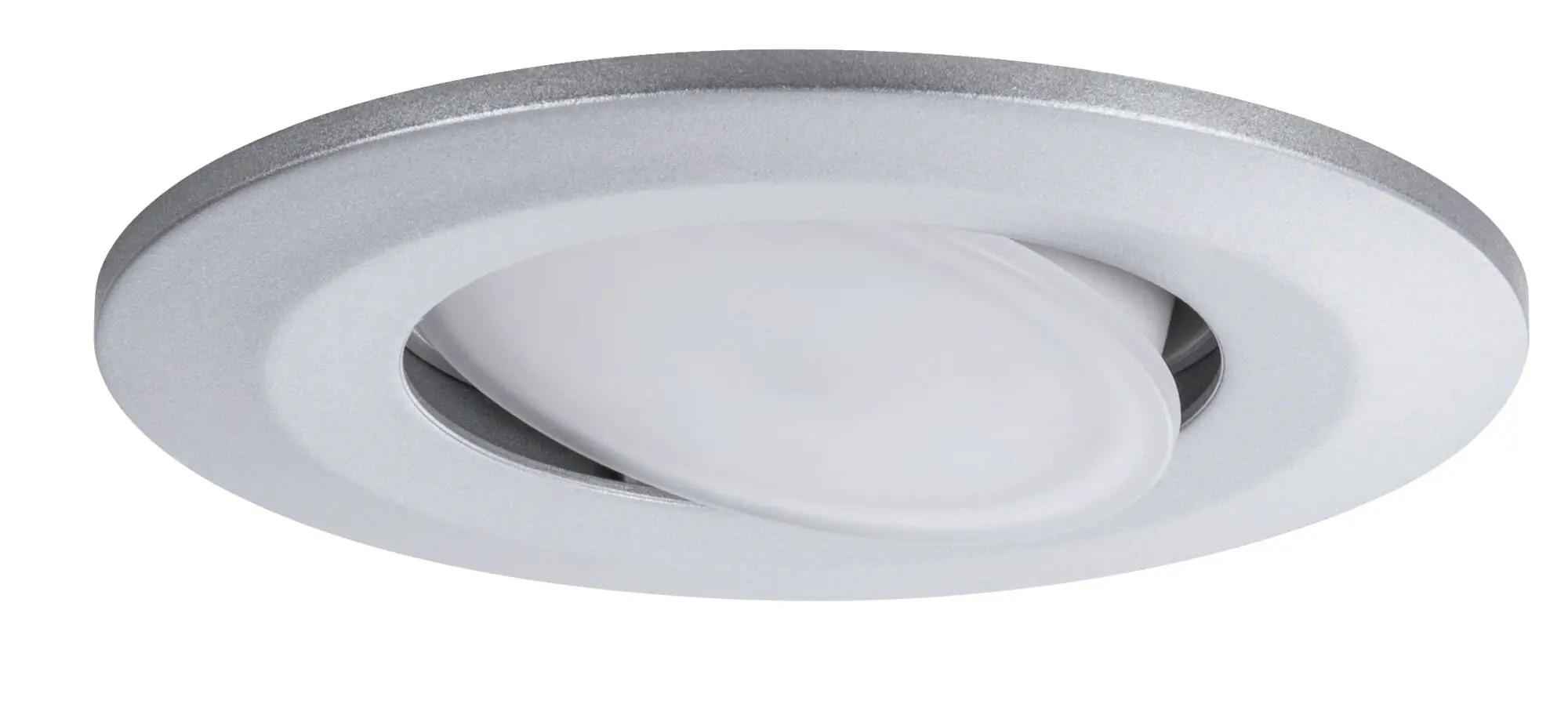 Paulmann LED Einbauleuchte Calla chrom-matt Ø 9 cm IP65 dimmbar