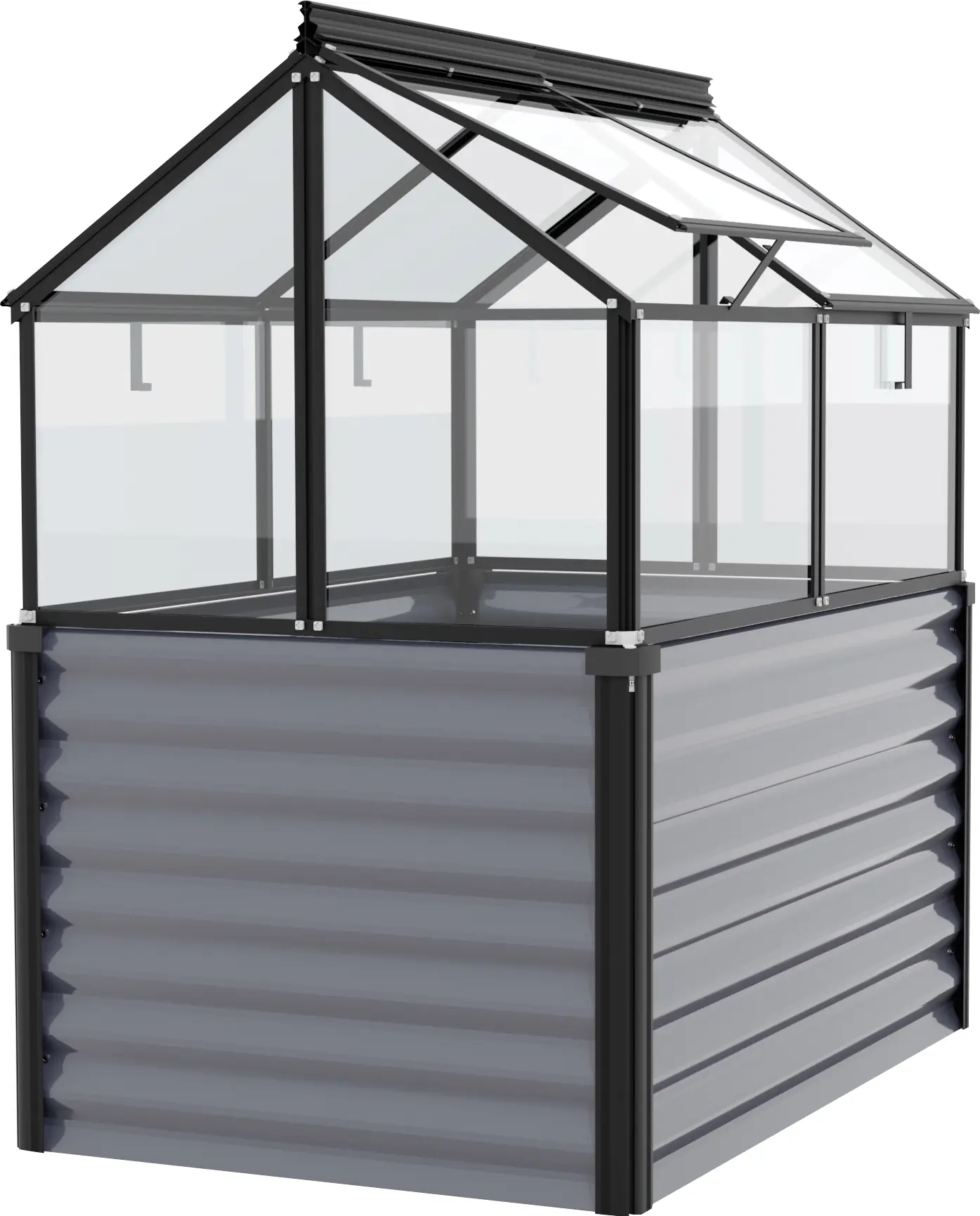 Vitavia Hochfrühbeet Paris 83,1 x 119 x 71,9 cm 3 mm ESG