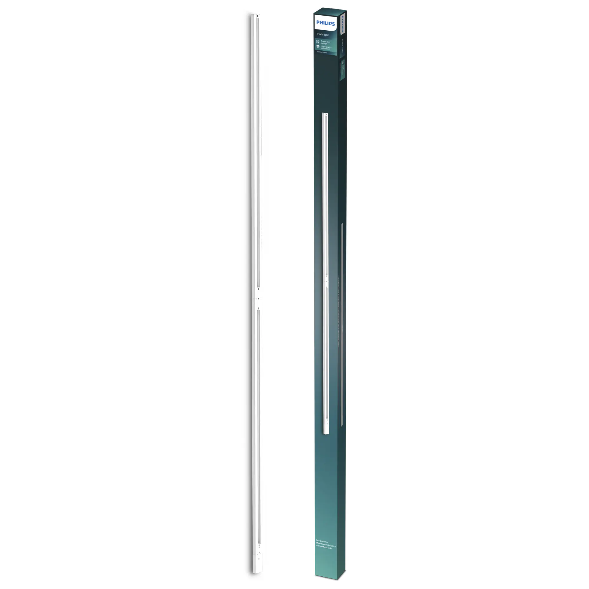 Philips EasyLink Trägerschienen 2 x 1 m mit Stromzufuhr weiß Philips EasyLink Trägerschienen 2 x 1 m mit Stromzufuhr weiß