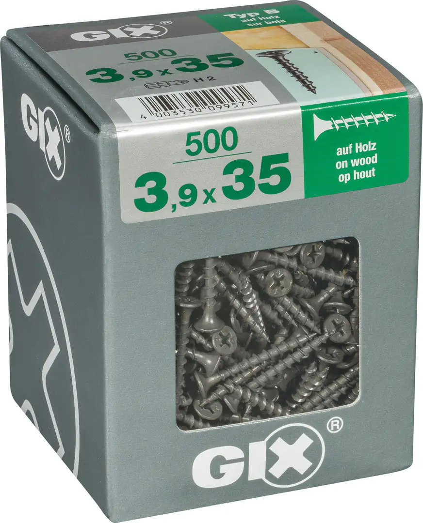 Spax Schnellbauschrauben 3.9 x 35 mm PH 2 Grobgewinde - 500 Stk. Spax Schnellbauschrauben 3.9 x 35 mm PH 2 Grobgewinde - 500 Stk.