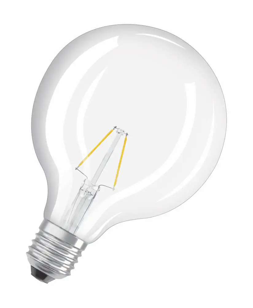 Osram LED Globelampe Retrofit 25 Osram LED Globelampe Retrofit 25 E27 2W warmweiß, klar