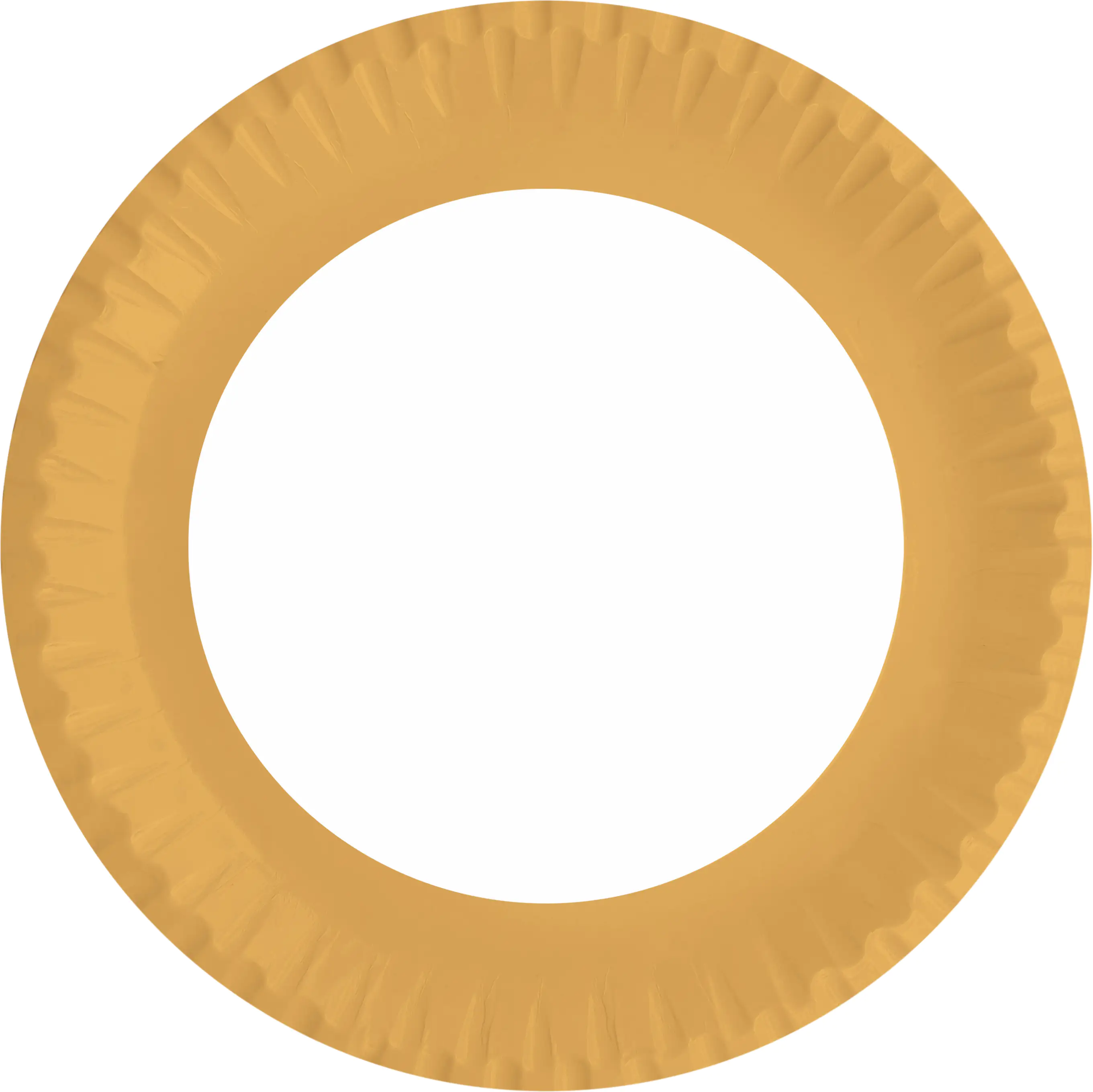 Braun & Company Pappteller Ø 23 cm papaya 10 Stück