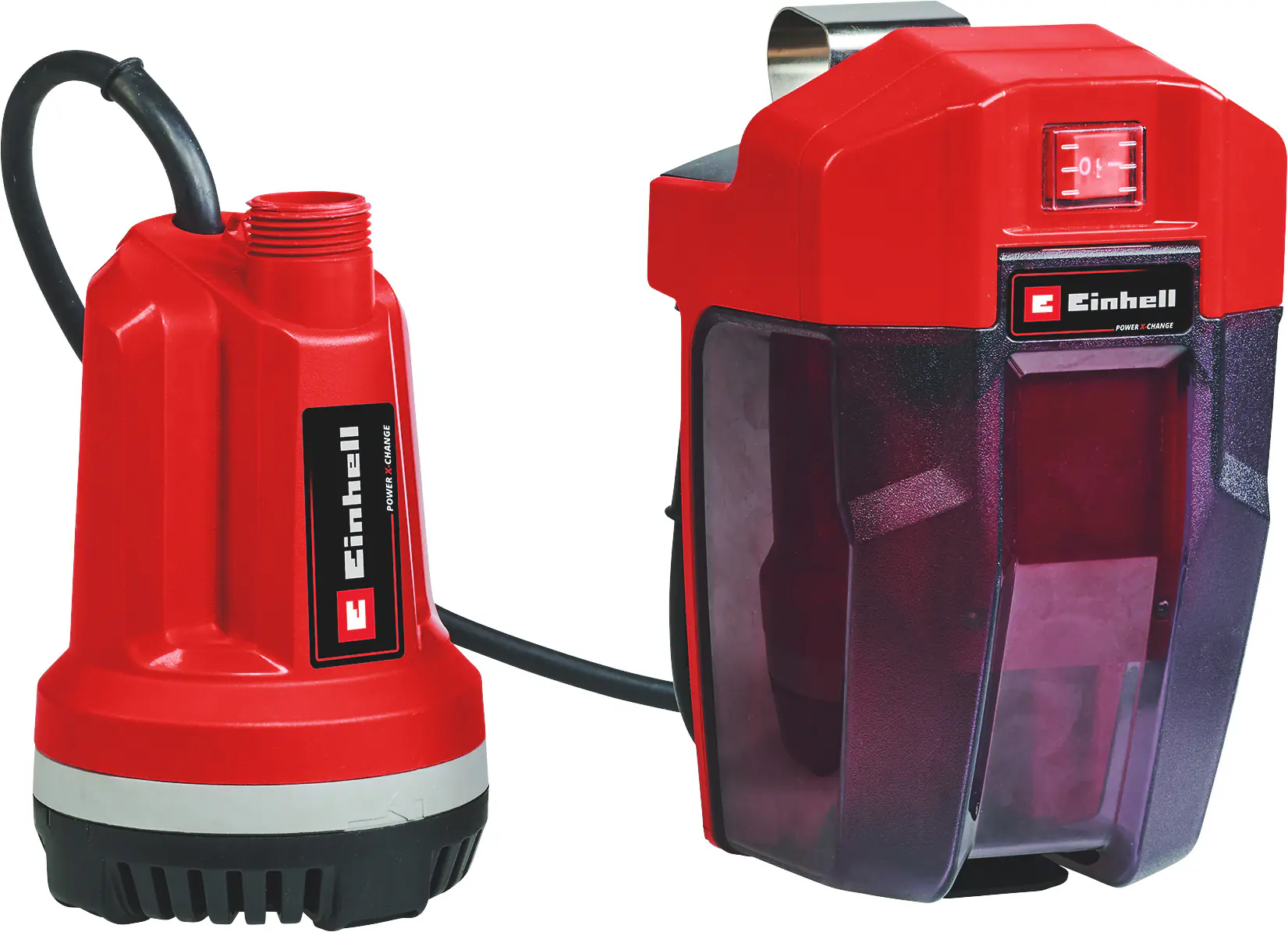 Einhell Gartenpumpe GE-PP 18 RB Fördermenge: 3.000 l/h inkl. Akku & Ladegerät
