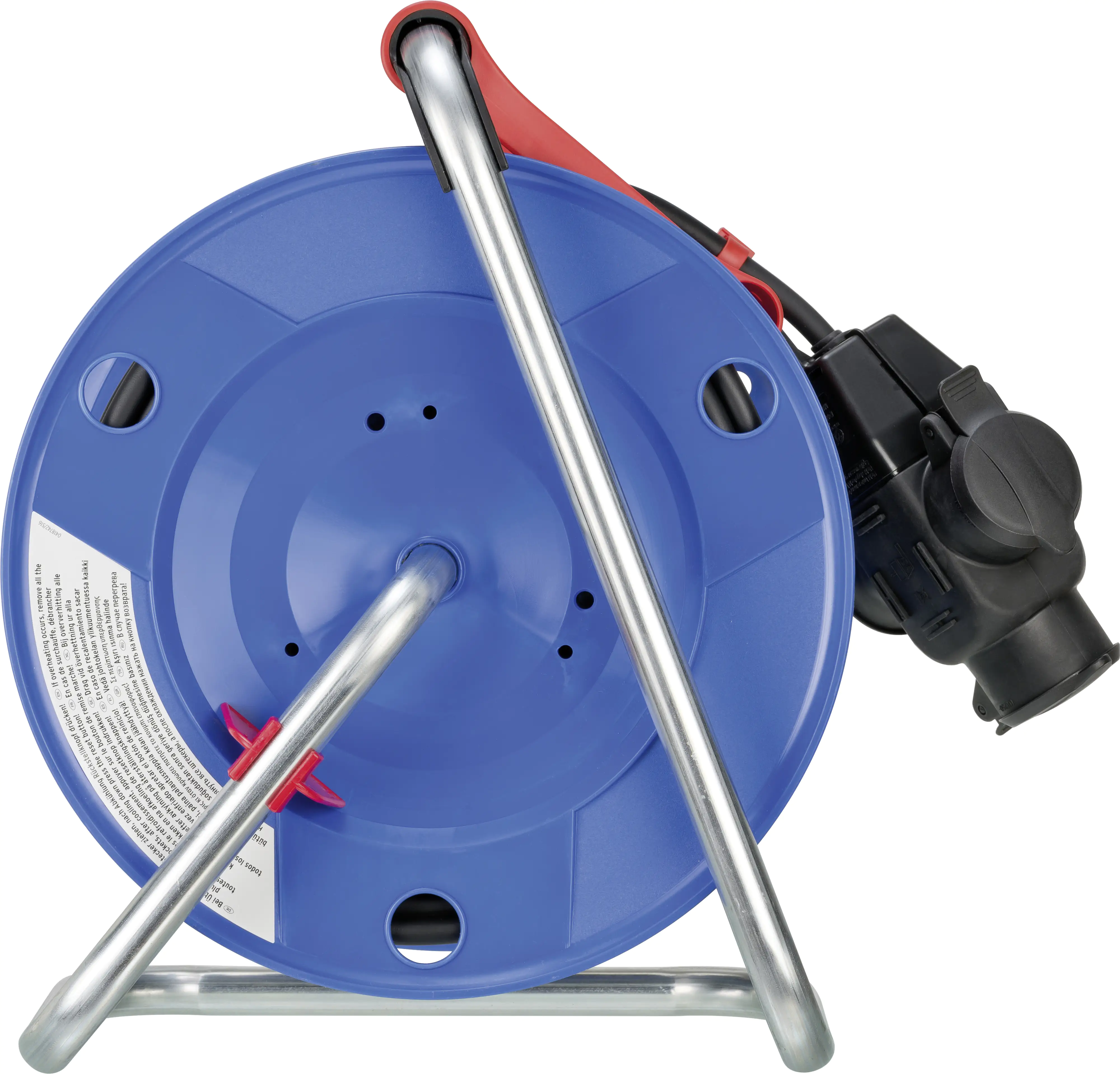 Brennenstuhl Garten-Kabeltrommel Außen 38+2m H07RN-F3G1.5 , schwarz