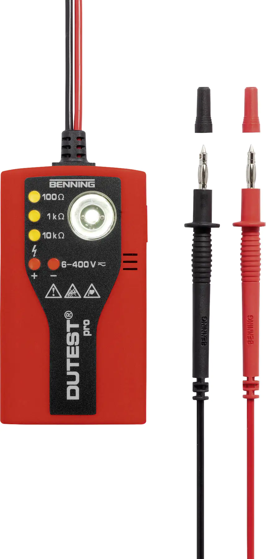 Benning Dutest Durchgangs- und Leitungsprüfer CAT II Benning Dutest Durchgangs- und Leitungsprüfer CAT II