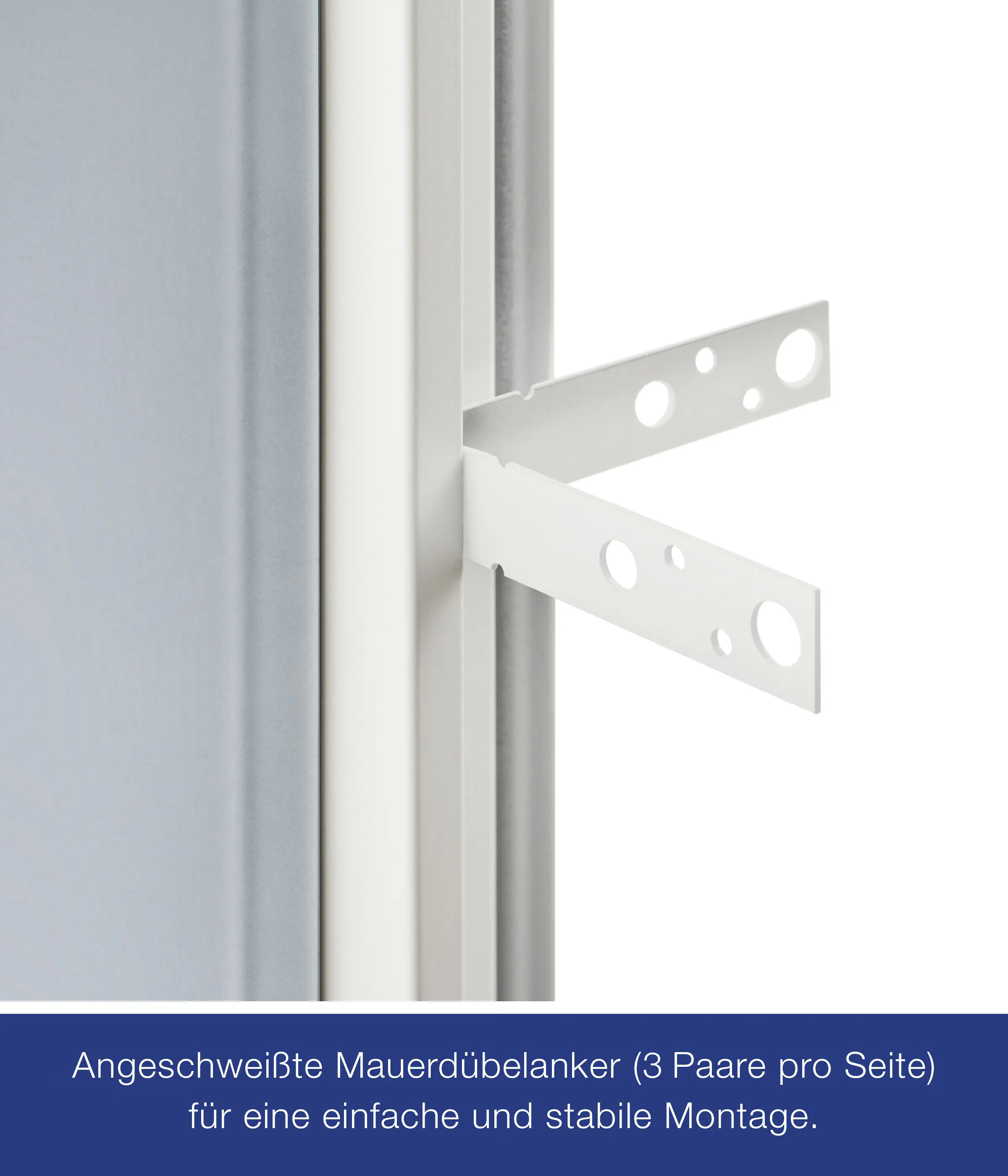 Hörmann Innentür ZK mit Lichtausschnitt inkl. Drückergarnitur verzinkt 87,5 x 200 cm DIN links