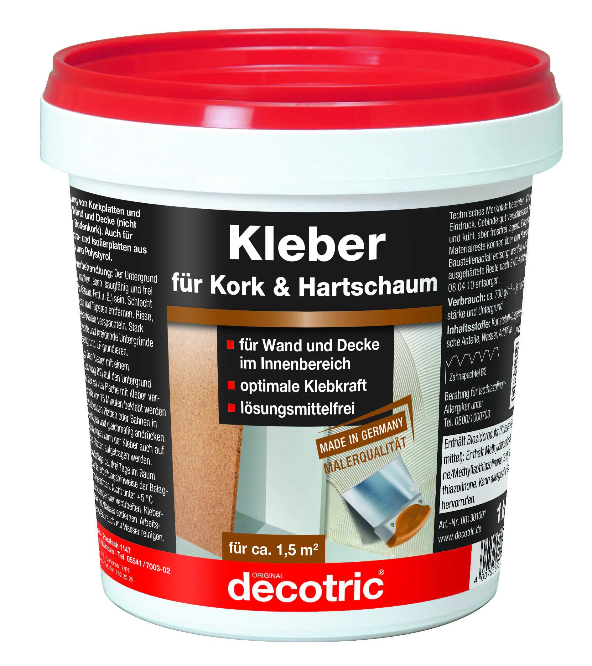 Decotric Korkkleber 1 kg