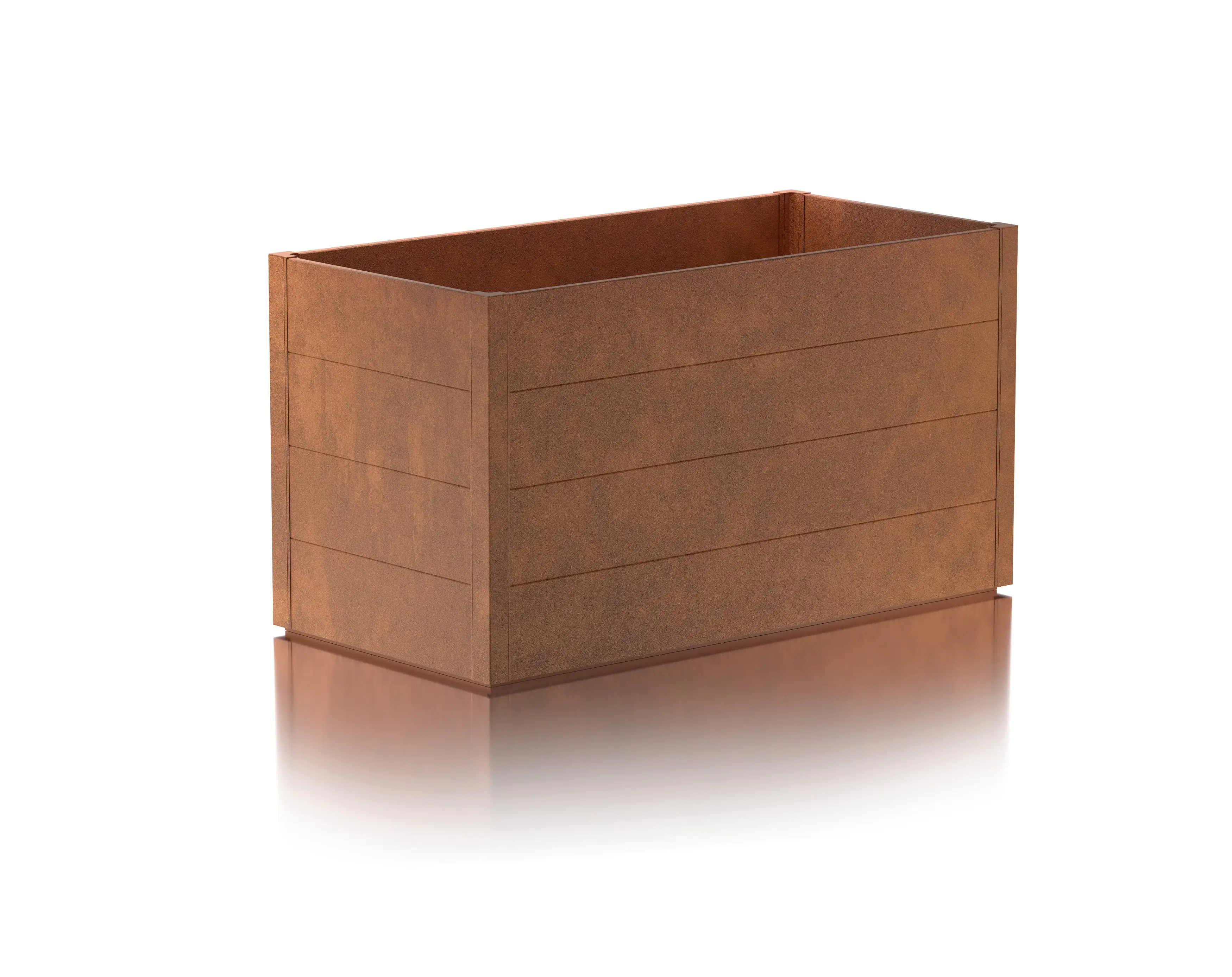 Guardi Hochbeet M 140 x 70 x 76 cm Cortenstahl Guardi Hochbeet M 140 x 70 x 76 cm Cortenstahl