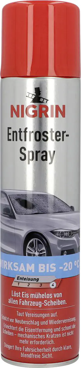 Nigrin Scheibenenteiser-Spray bis -20°C 400 ml