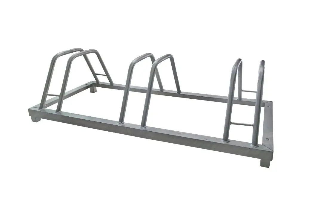 TrendLine Fahrradständer 3 Räder 88 x 40 cm feuerverzinkt