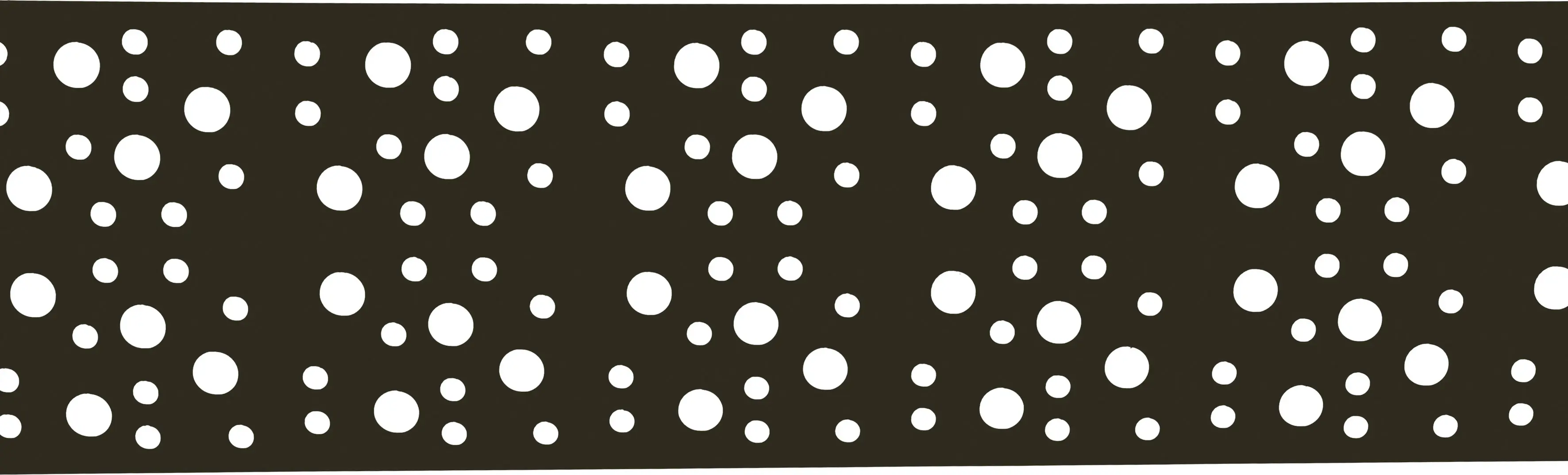 Floraworld Sichtschutzstreifen Dekor Kreise 201,5 x 19 cm anthrazit - 5 Stk.