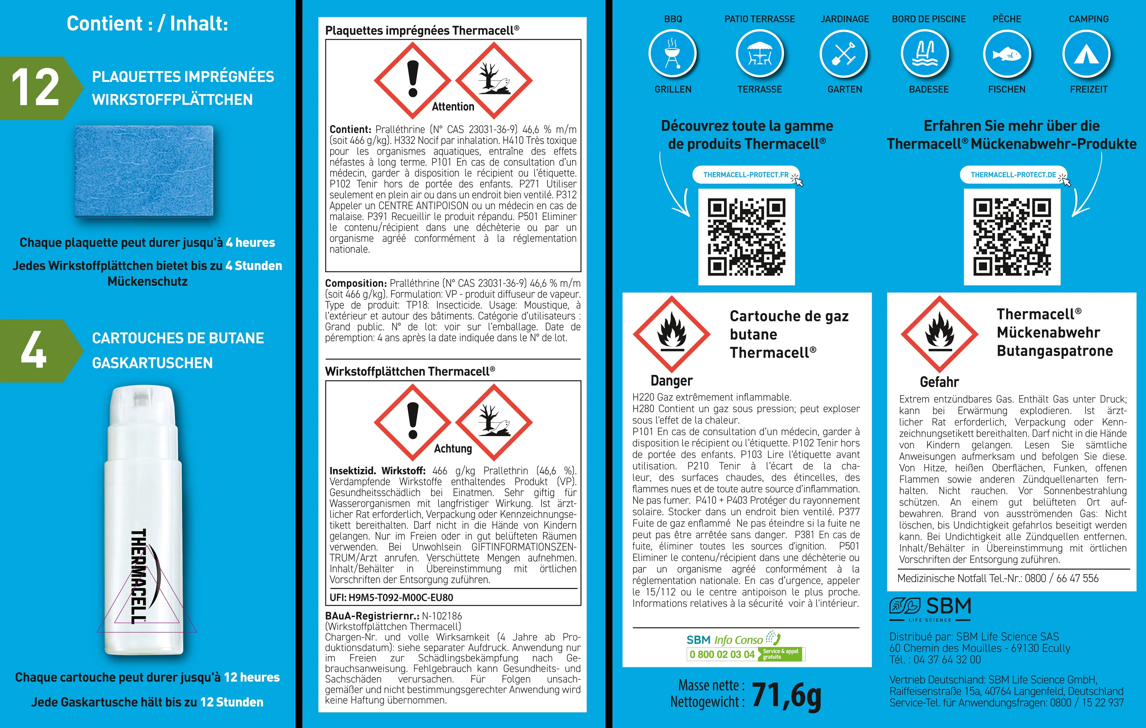Thermacell Mückenabwehr Nachfüllpackung 48 Stunden 1 Stück Thermacell Mückenabwehr Nachfüllpackung 48 Stunden 1 Stück